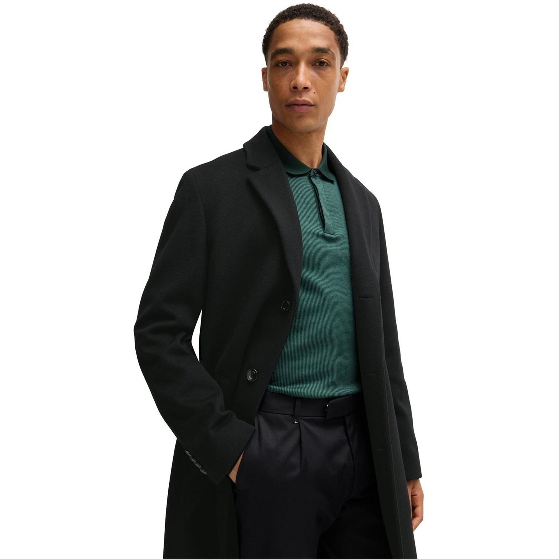 Boss Hyde Regular Fit Coat Jacket