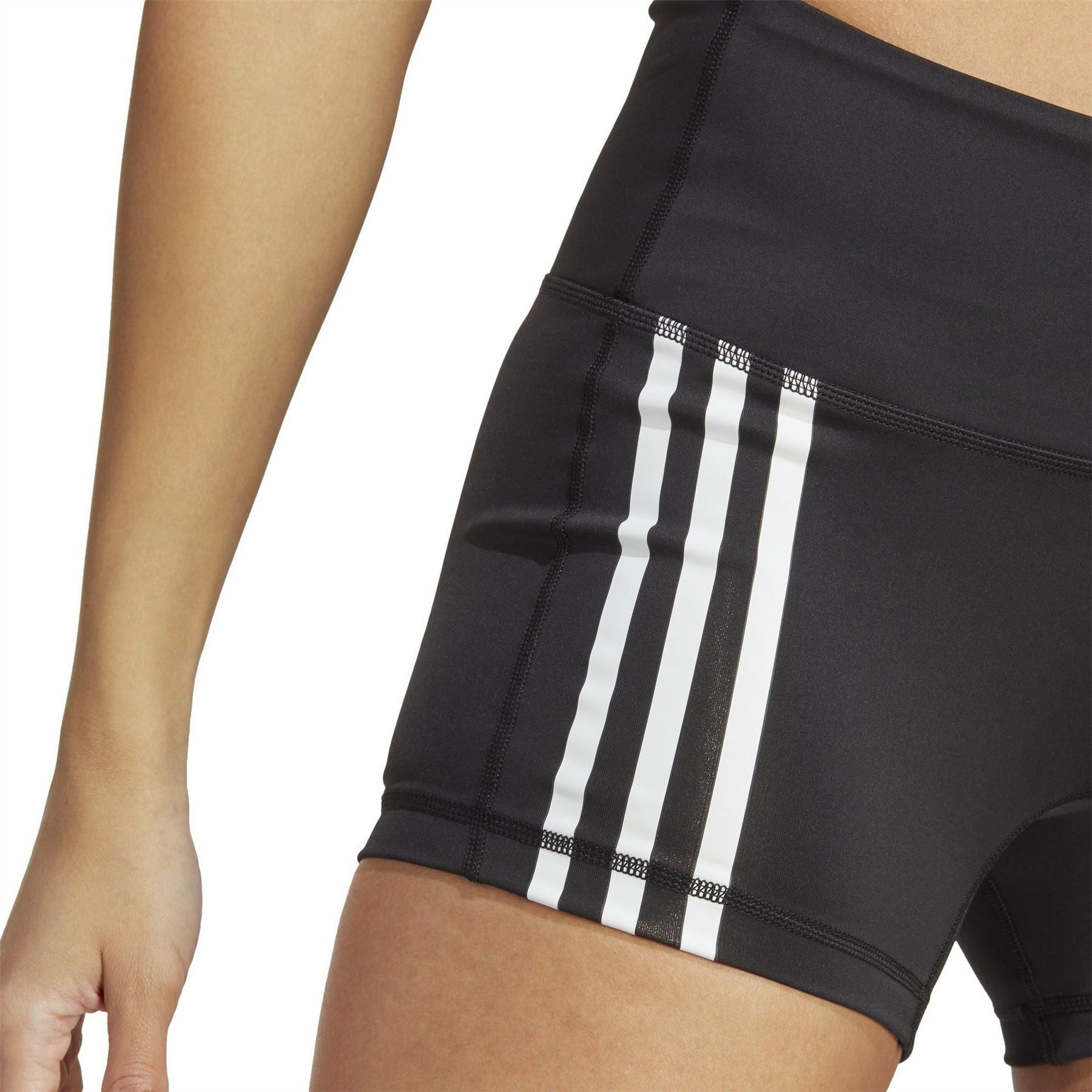 adidas Womens 3 Stripes Short Tights