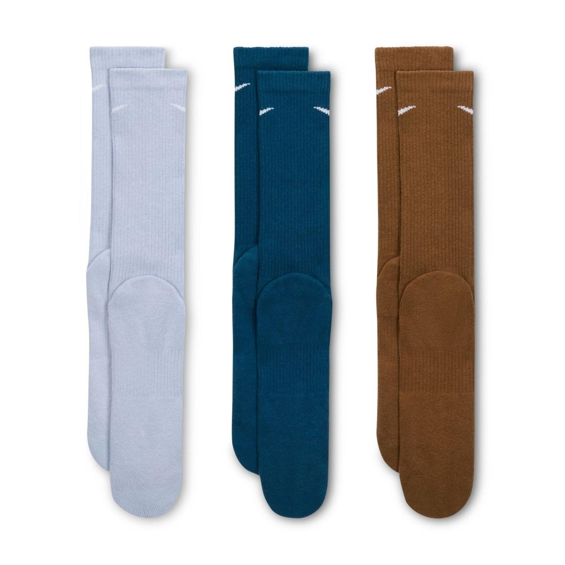 Nike 3 Pack Crew Socks Mens
