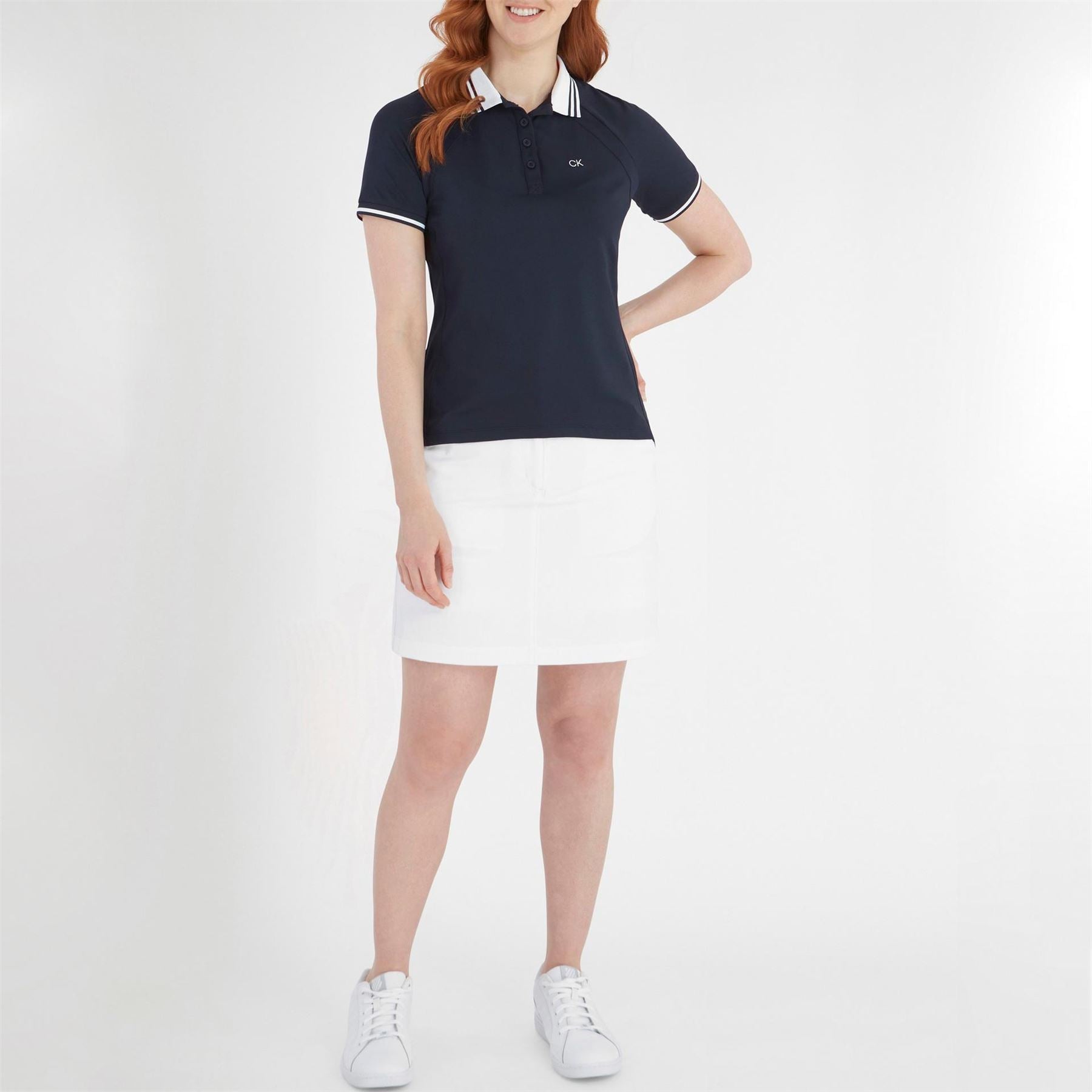 Calvin Klein Golf Short Sleeve Performance Polo Shirt
