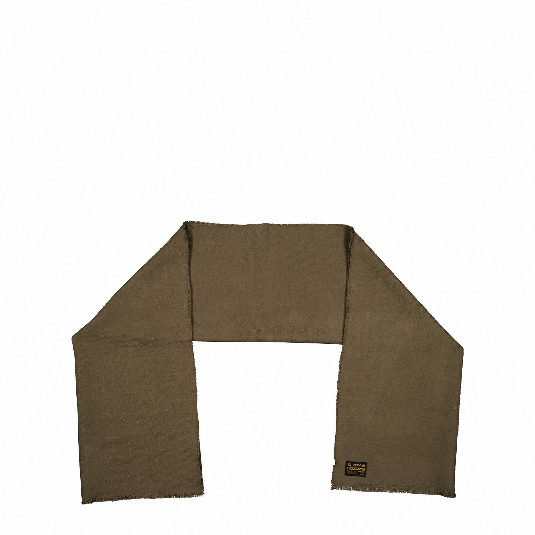 G Star Solid Oblong Scarf with Fringe