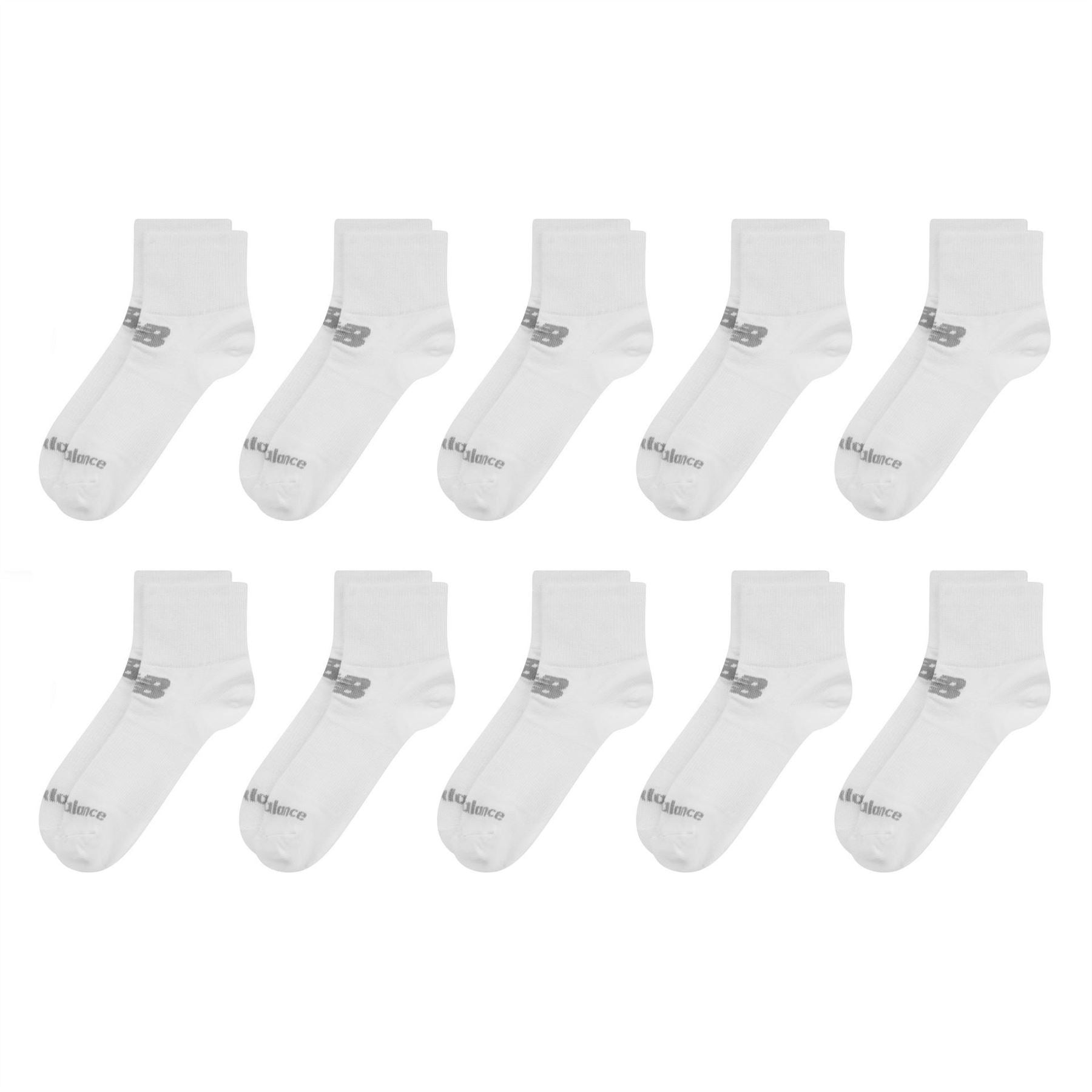 New Balance Ankle Socks 10 Pack