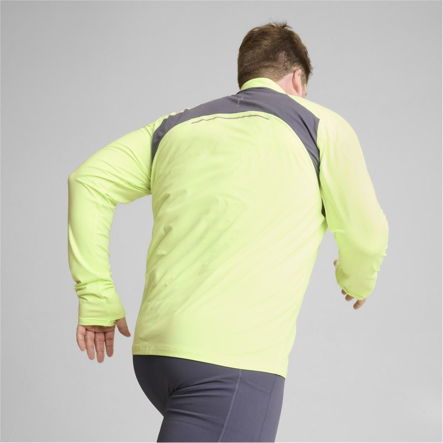 Puma Cloudspun Zip Neck Regular Fit T-Shirt