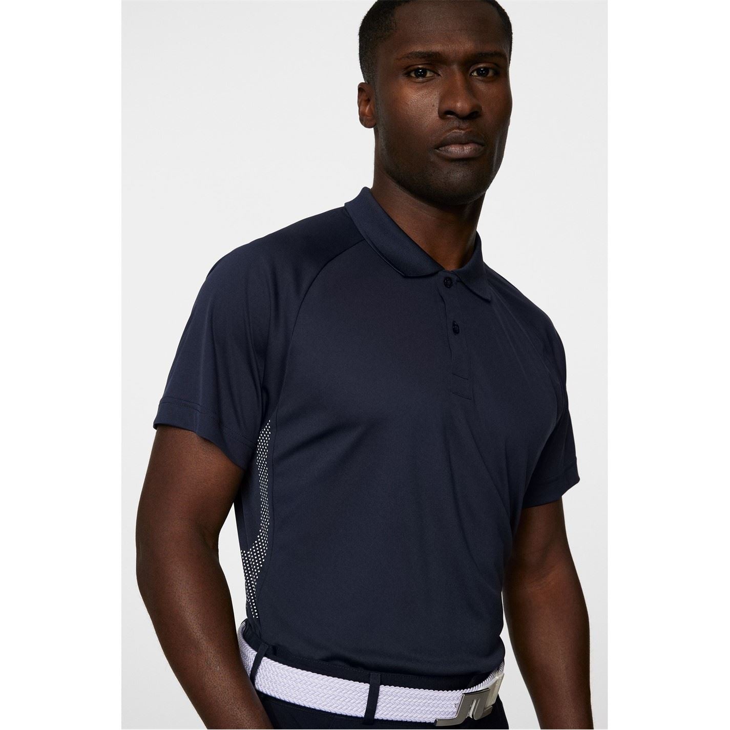 J Lindeberg Golf Sola Regular Fit Raglan Sleeve Polo