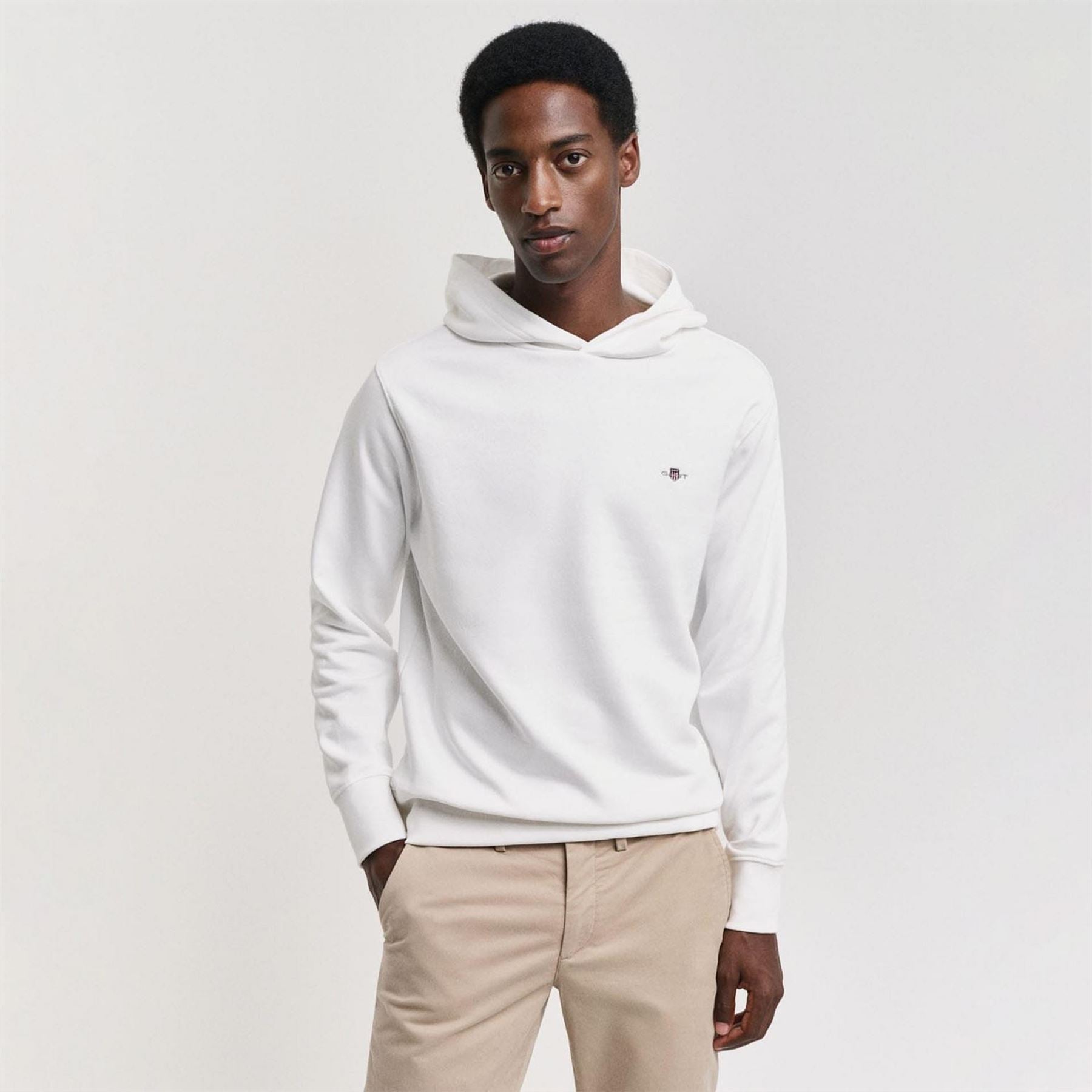 Gant Fit Embroidered Archive Shield Hoodie