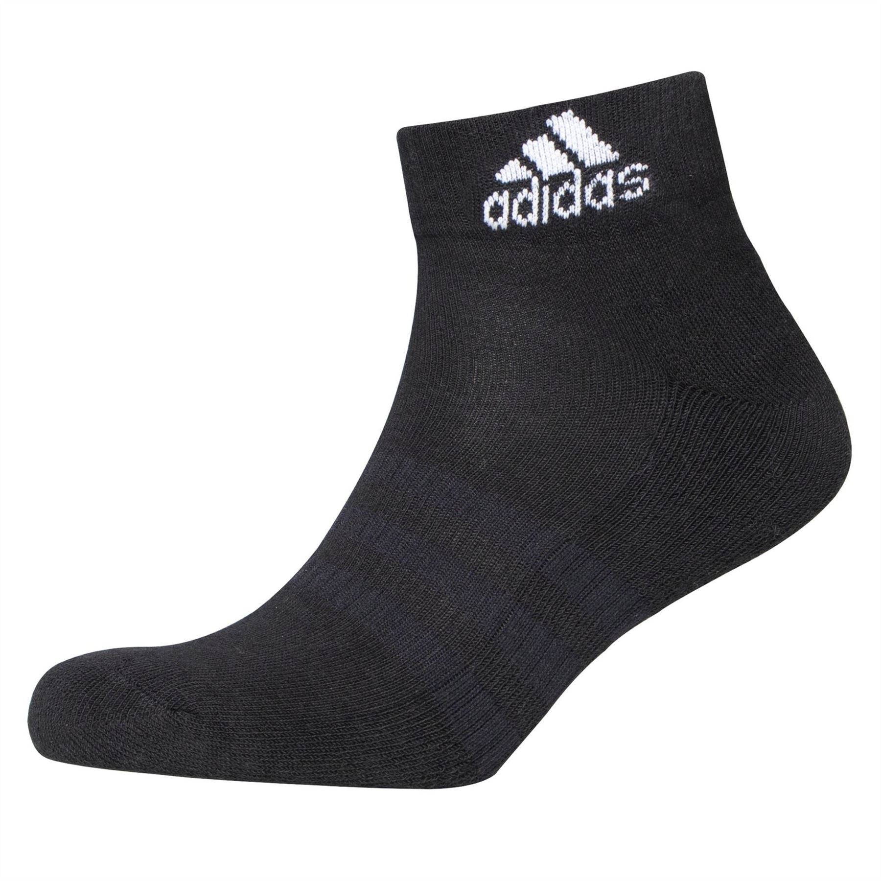 adidas Cushioned Sportswear Ankle Socks 3 Pairs