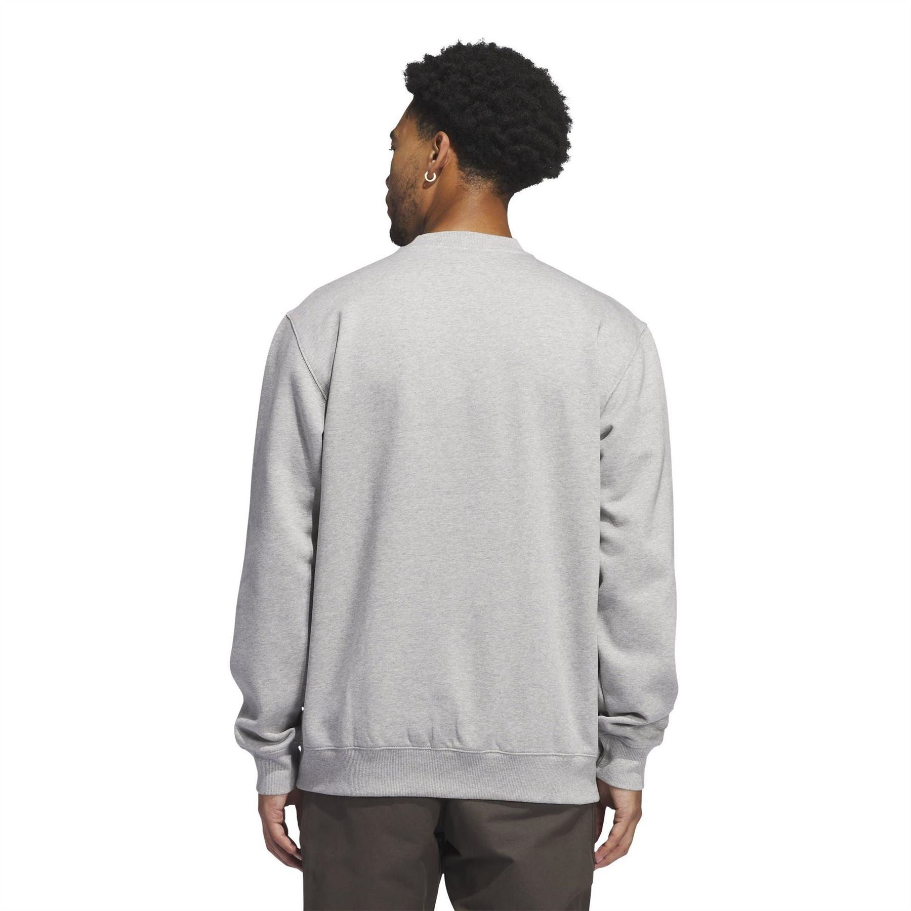 adidas Arched Lettering Regular Fit Long Sleeve Sweatshirt