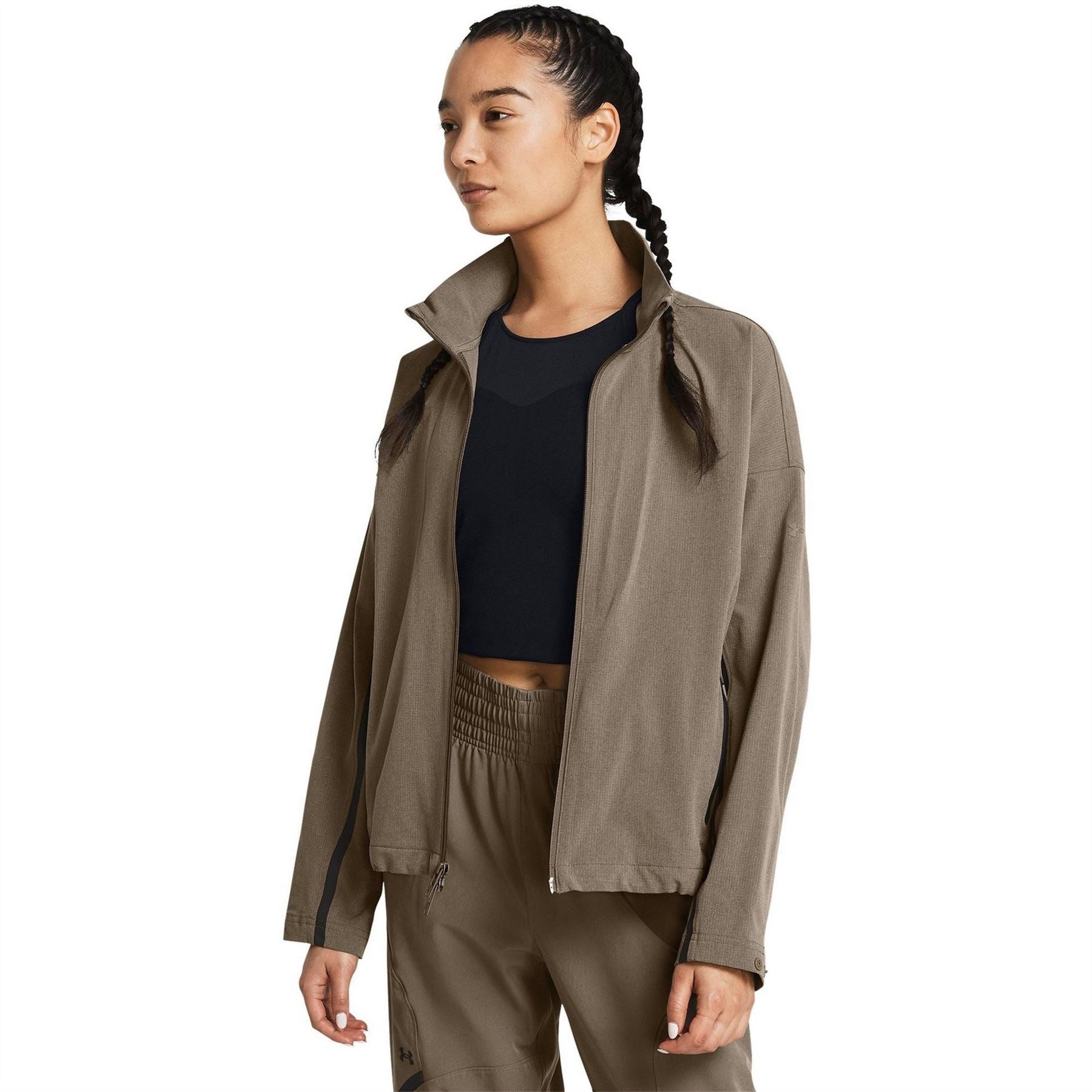 Under Armour Womens Armour Unstoppable Vented Jacket Tracksuit Top