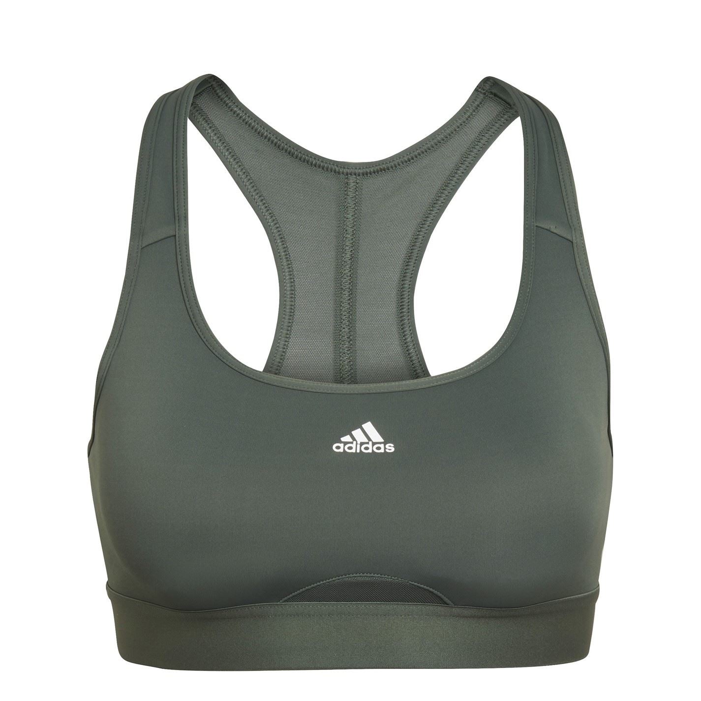 adidas Womens Powerreact Training Medium Support Sports Bra