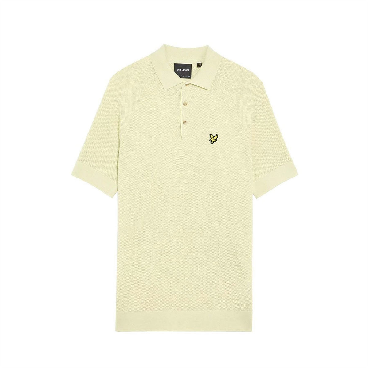 Lyle and Scott Blend Knitted Polo Shirt
