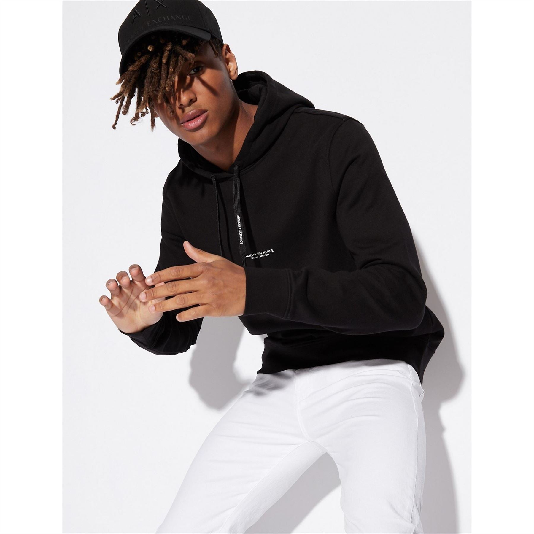 Armani Exchange Logo Hoodie