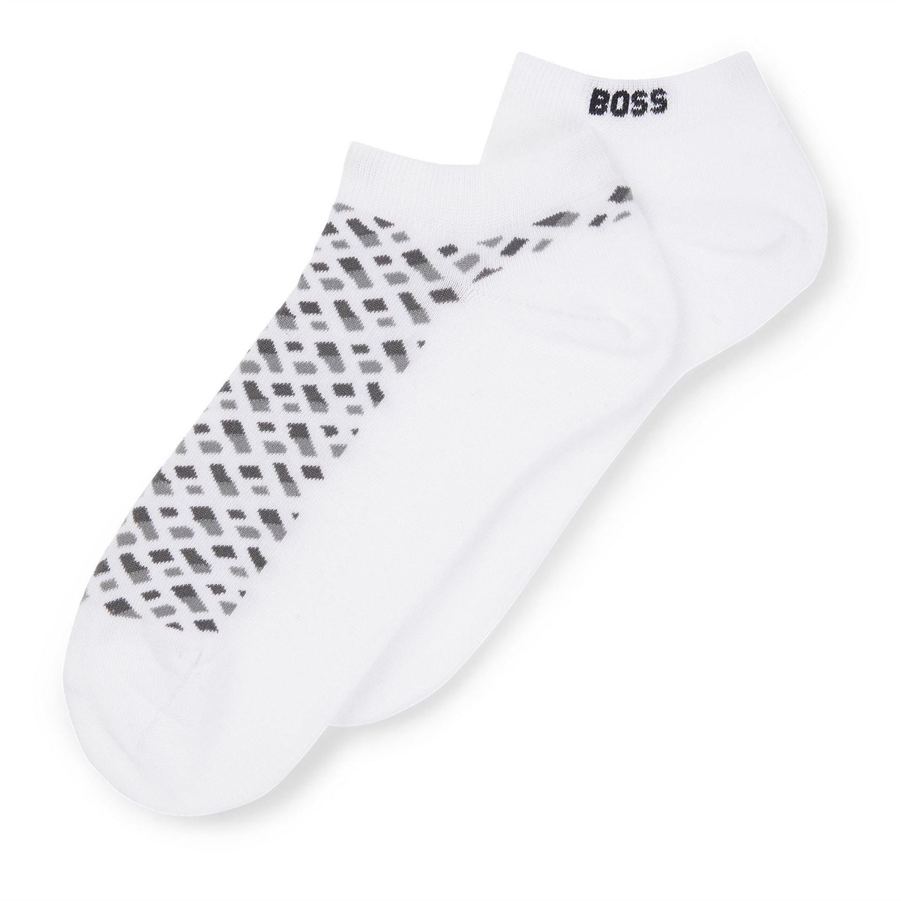 Boss BOSS Bodywear 2 Pack Ankle Socks with Logo Detail