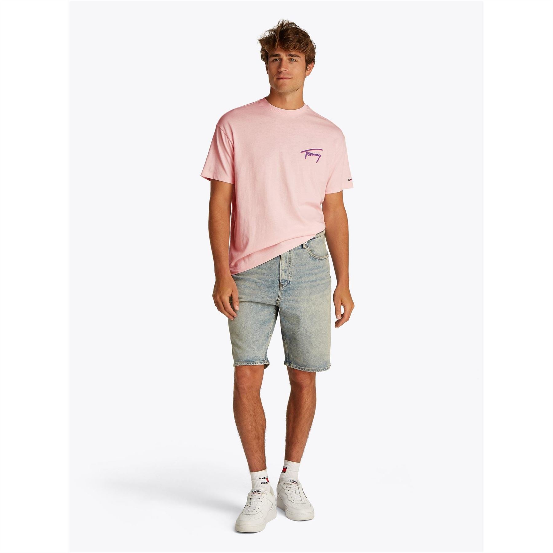 Tommy Jeans Timmy Regular Fit Lettering Graphic T-Shirt