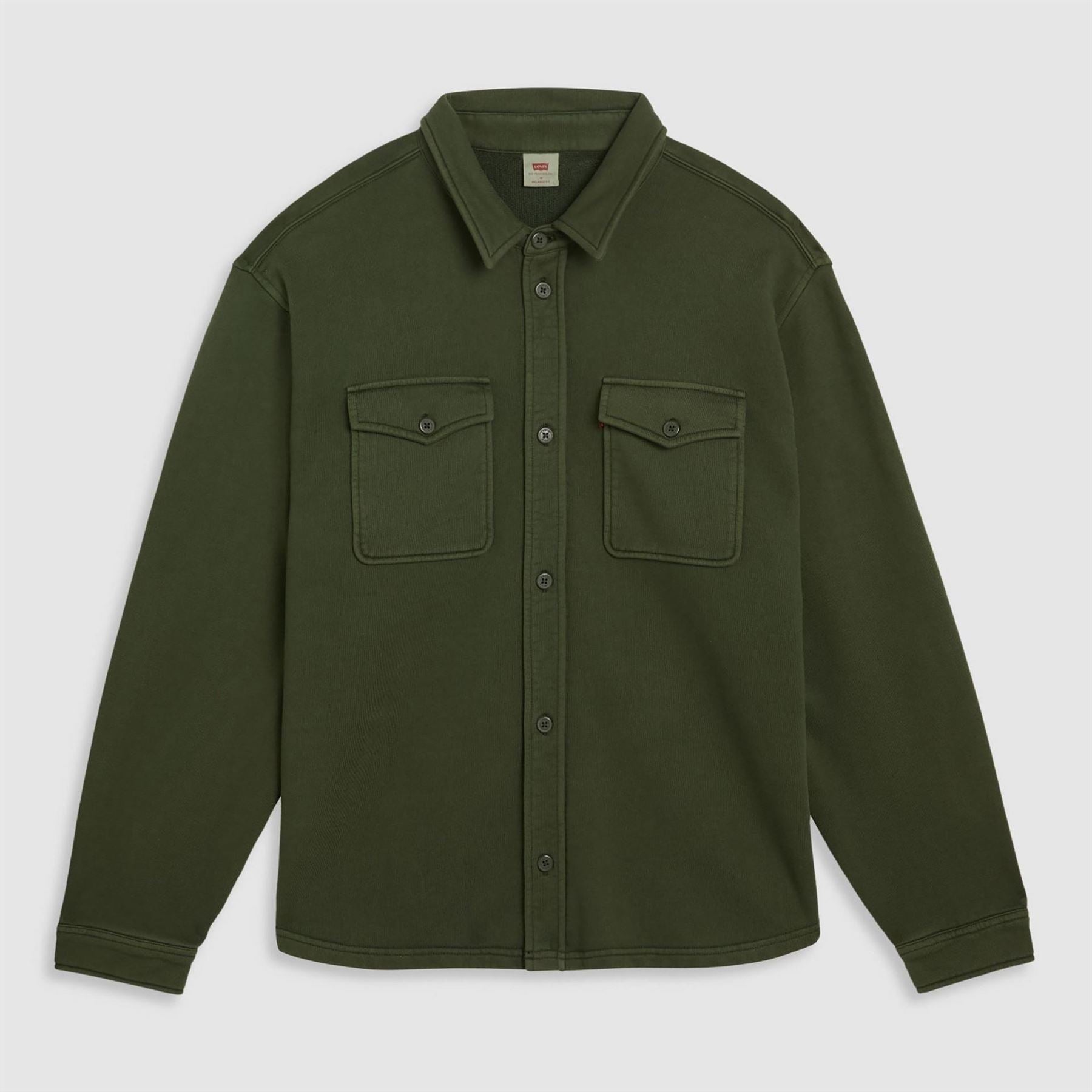 Levis Bayview Soft Worker Cotton Long Sleeve Overshirt