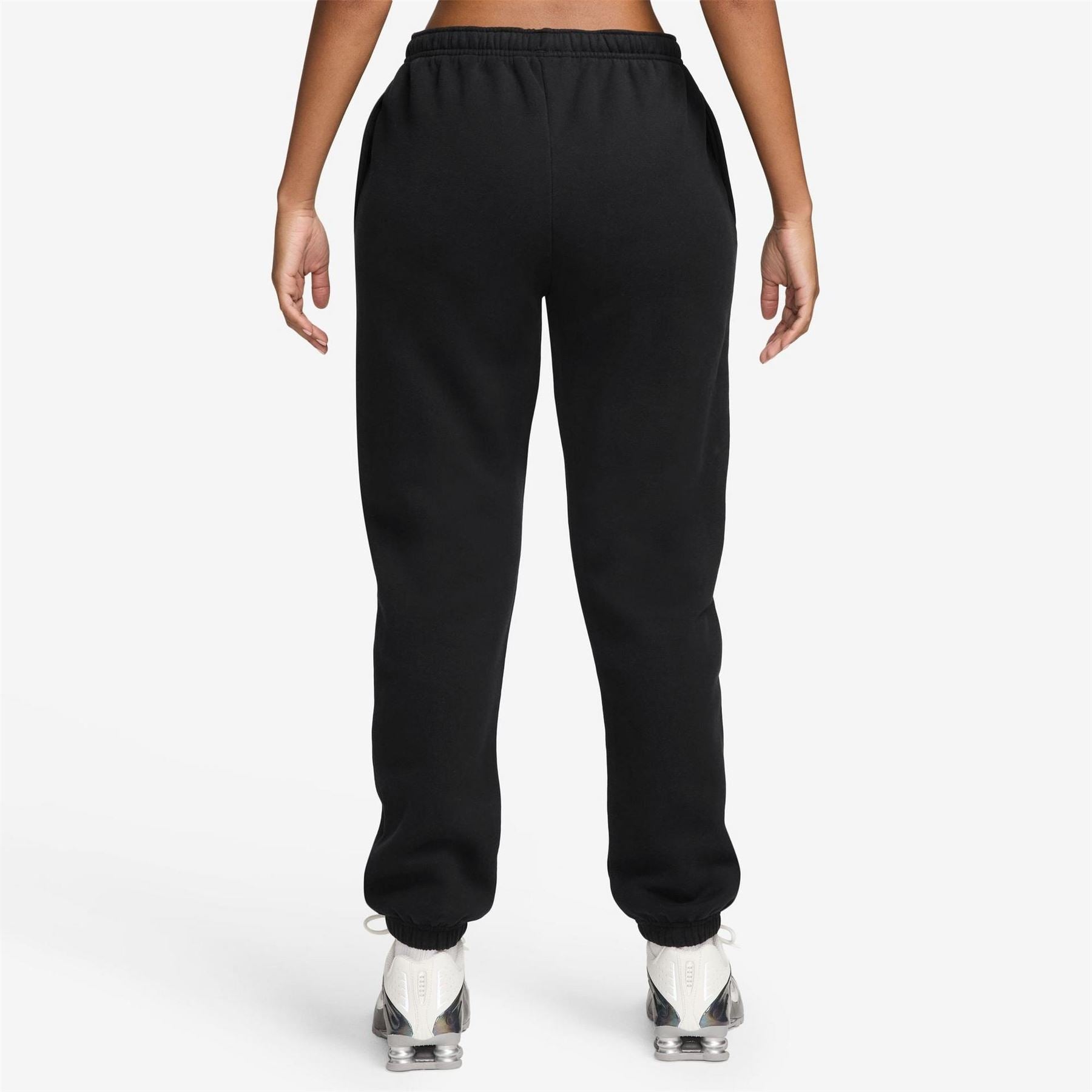 Nike Womens Sportswear Phoenix Fleece Mid Rise Sweatpants