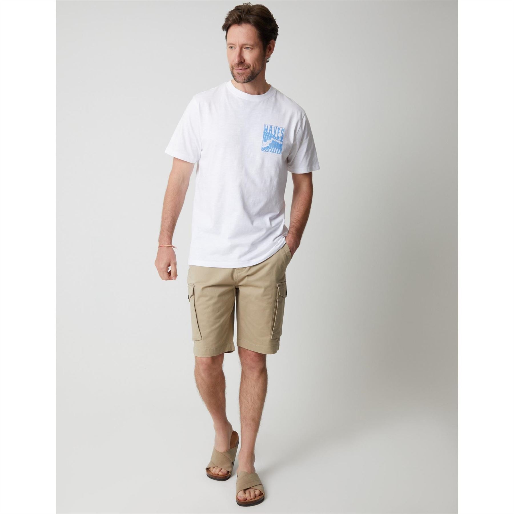 Saltwell Argyle Regular Fit Short Sleeve T-Shirt