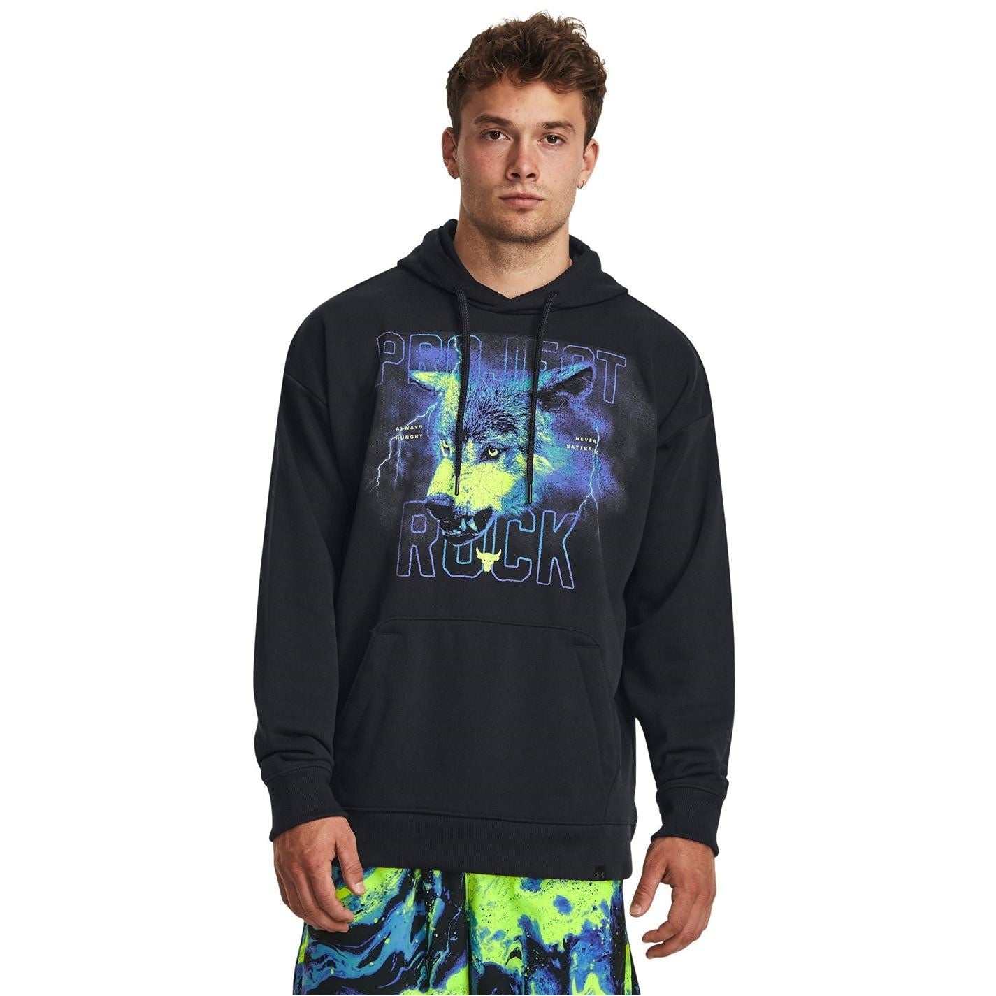 Under Armour Mens Armour Pjt Rock Hwt Terry Hoody Hoody