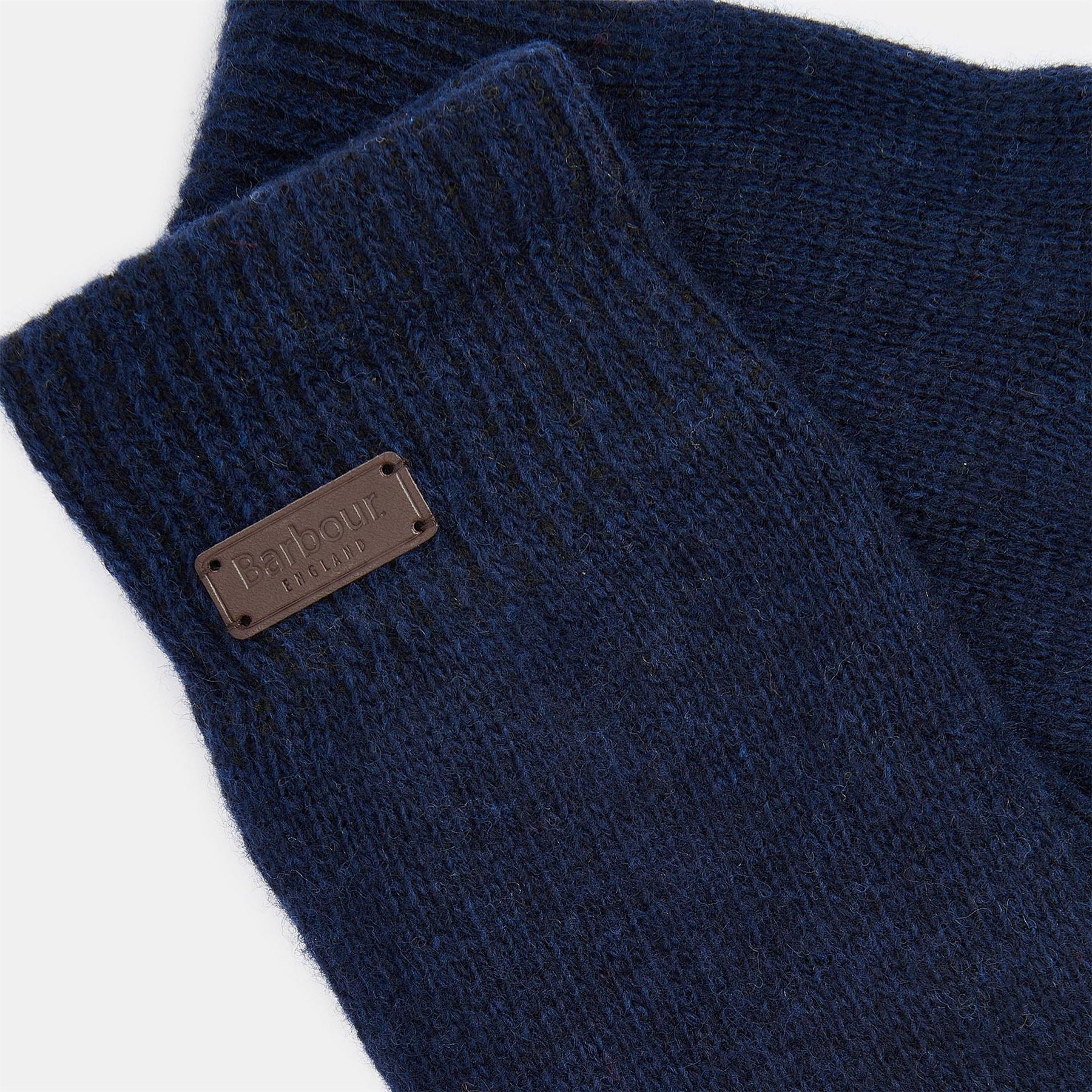 Barbour Wool Mix Beanie And Gloves Gift Set