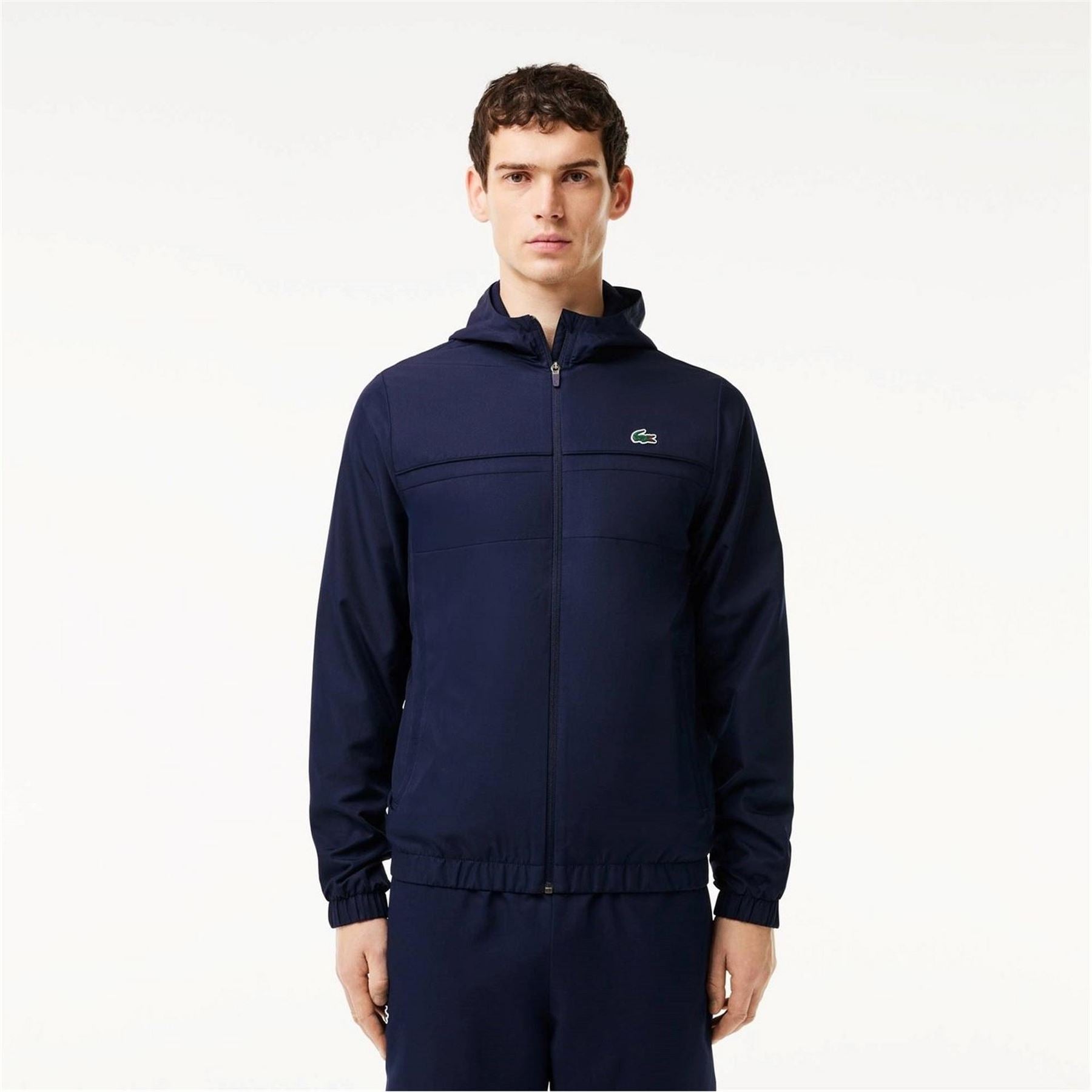 Lacoste Hooded Taffeta Sport Jacket
