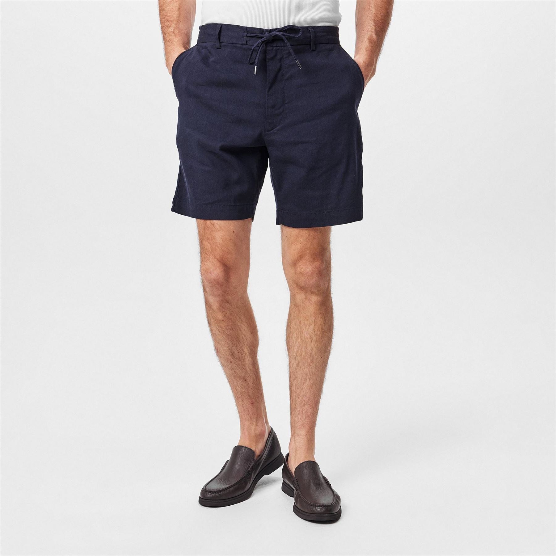Boss Lightweight Mid Length Chino Shorts