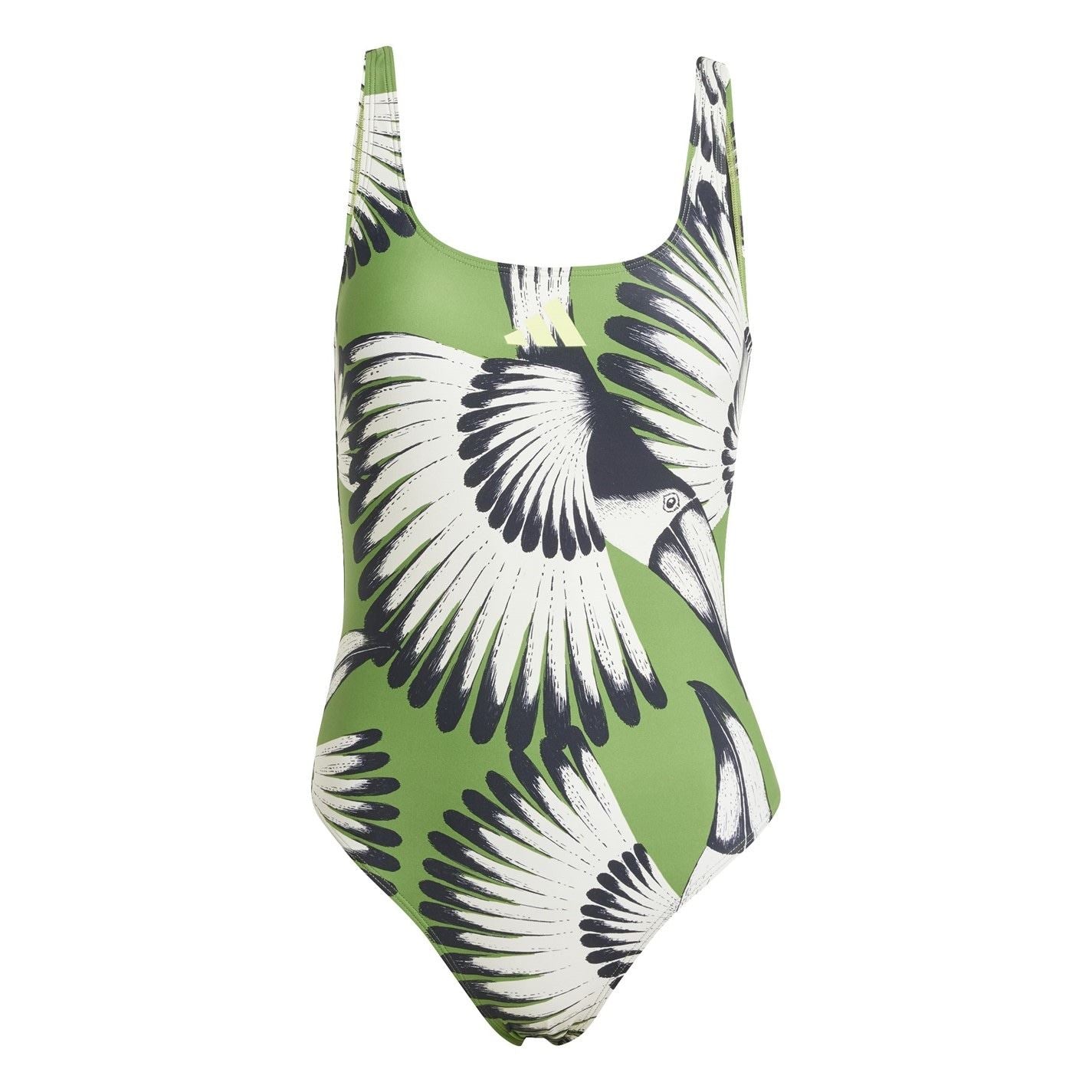 adidas Womens X Farm 3 Stripes Swimsuit
