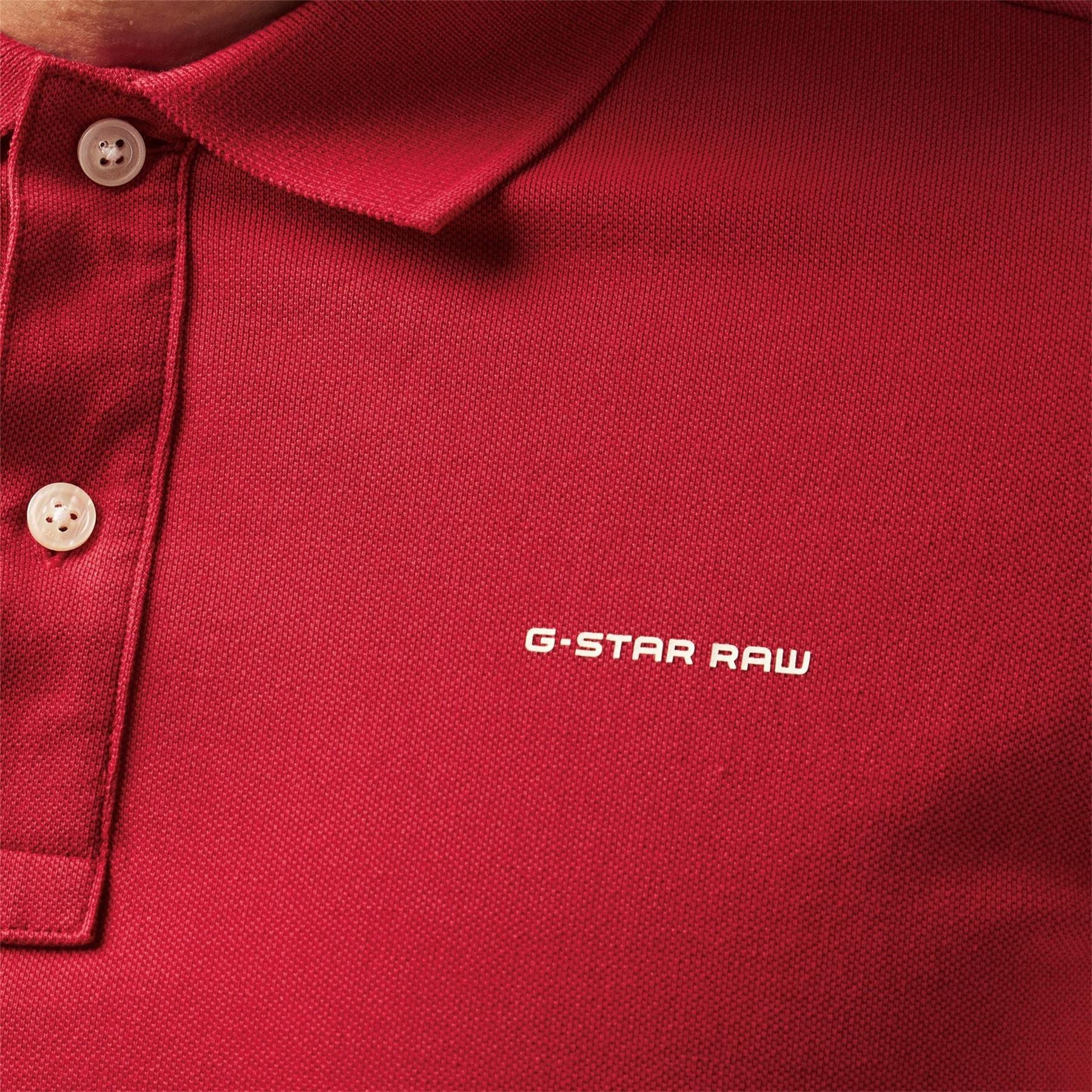 G Star Oluv Regular Fit Short Sleeve Polo Shirt