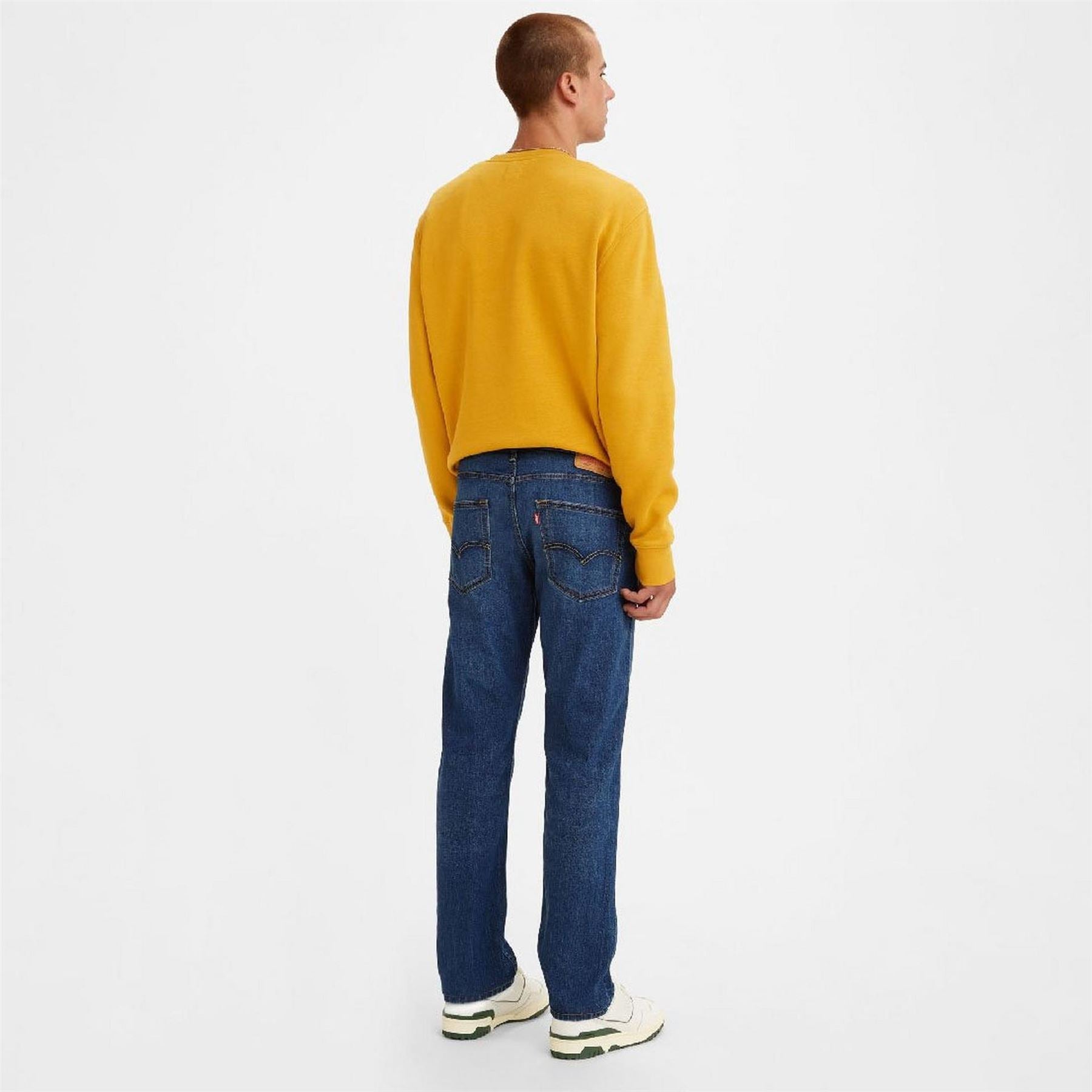 Levis 502 Sky Tapered Fit Five Pocket Jeans
