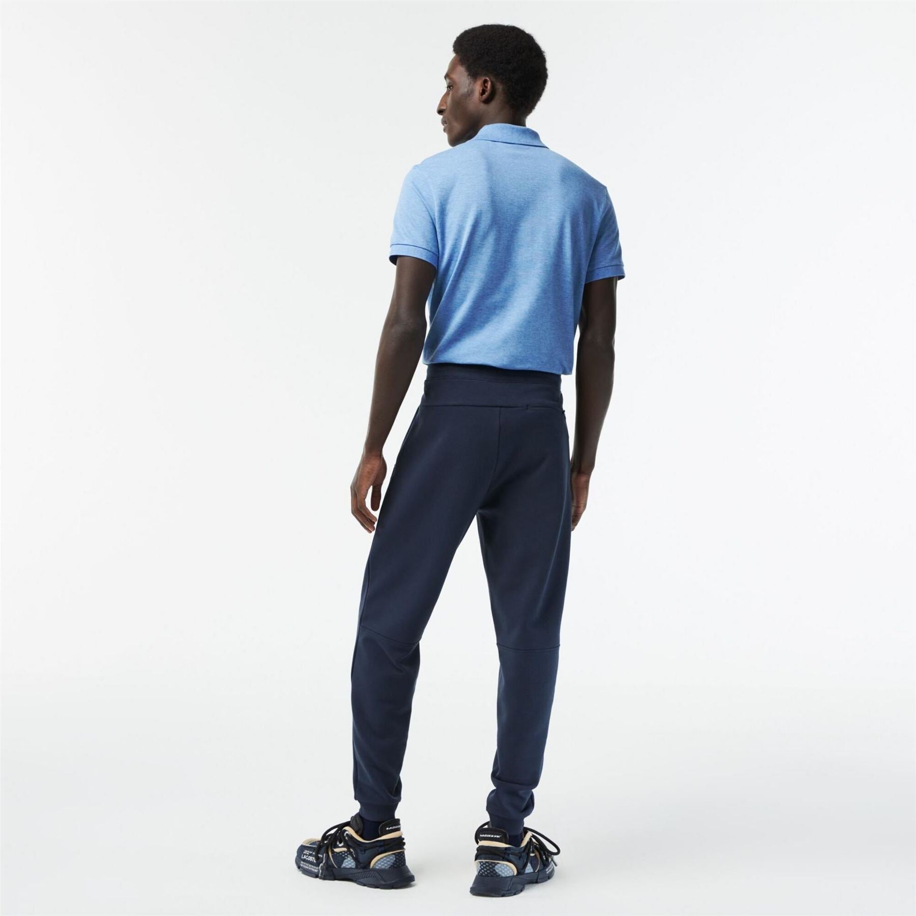 Lacoste Slim Cut Graphic Print Track Pants