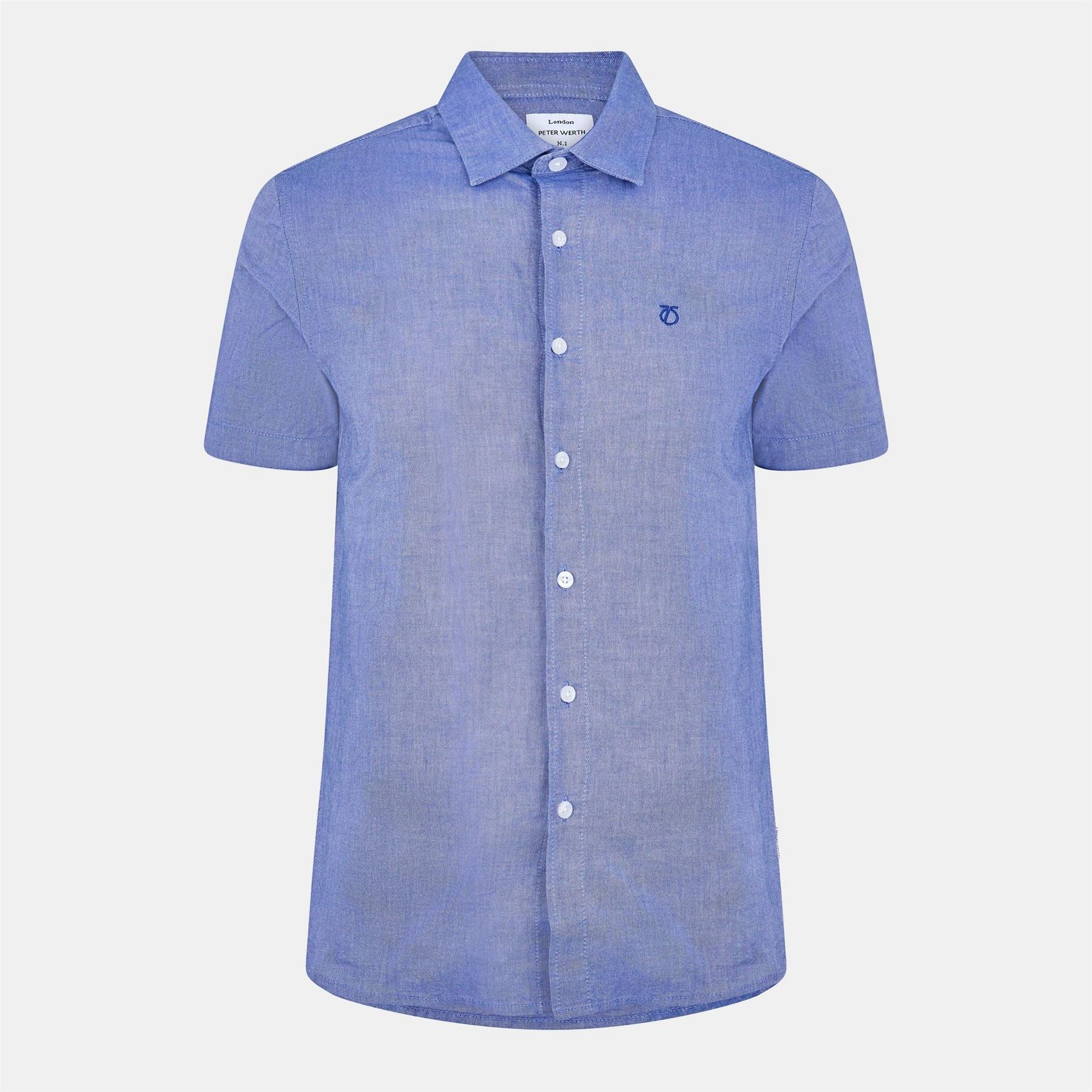 Peter Werth Church Short Sleeve Plain Shirt