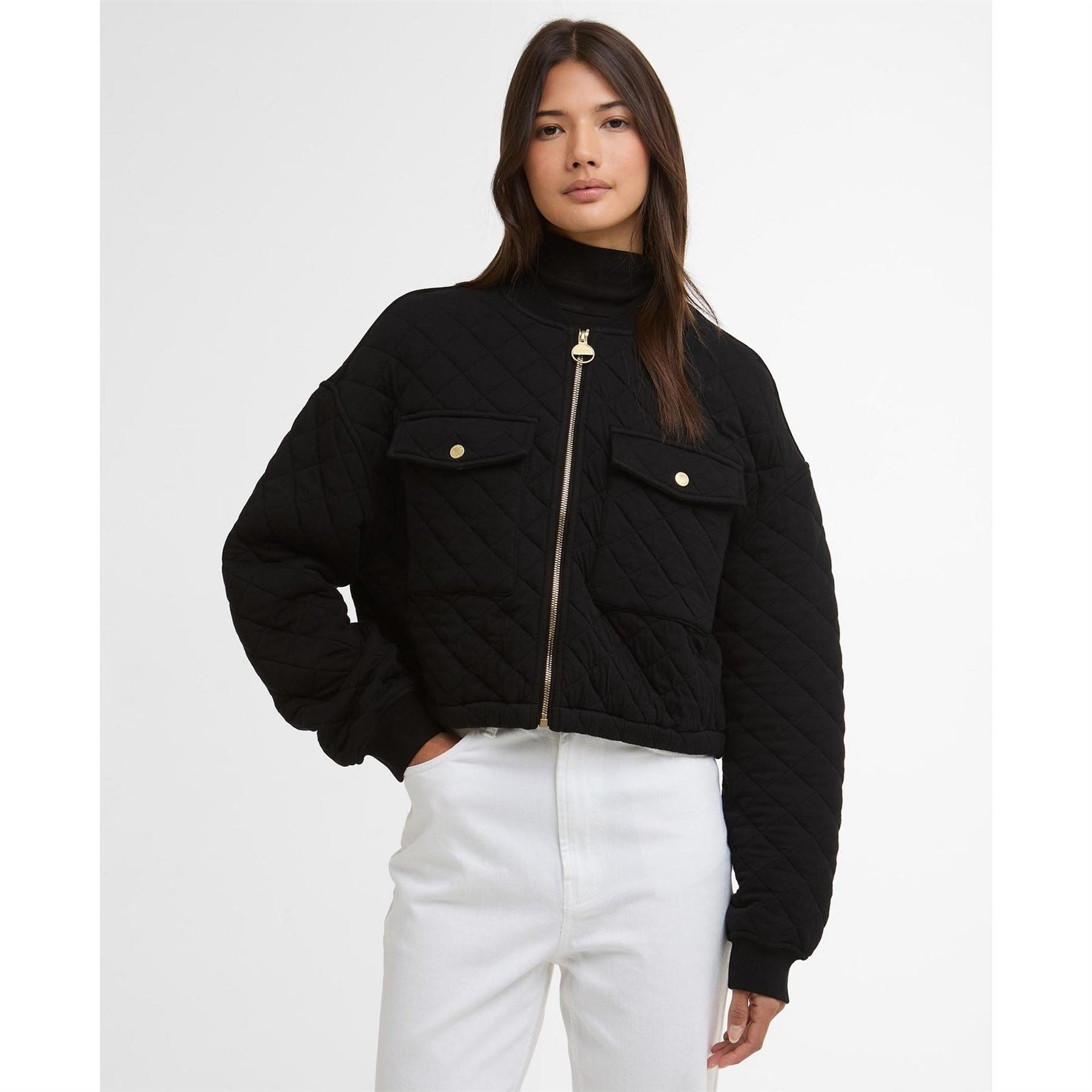 Barbour International Katya Sweatshirt Bomber