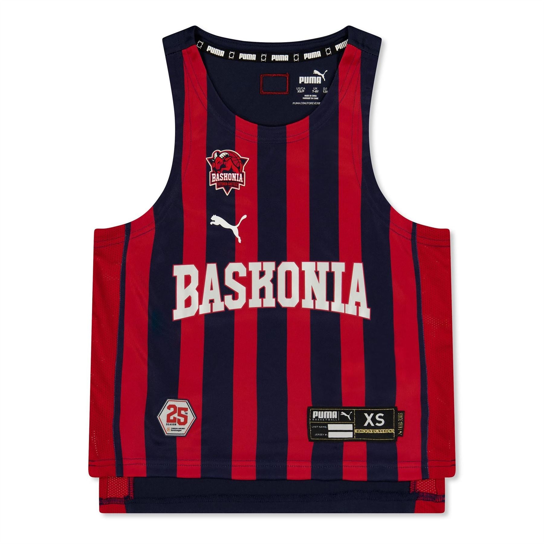 Puma Kids Baskoniaame Basketball Jersey