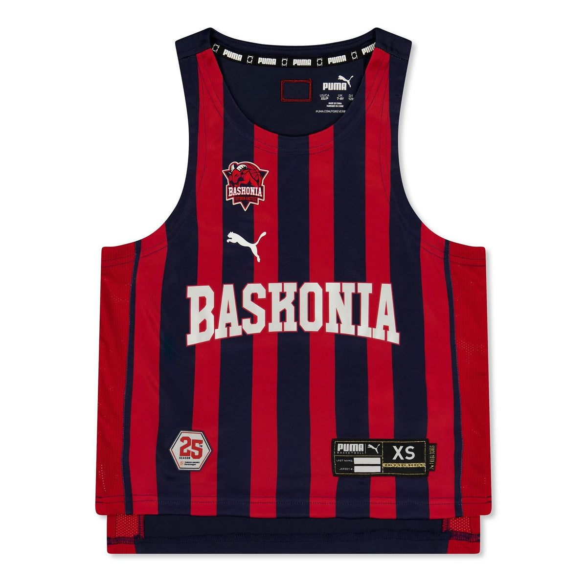 Puma Kids Baskoniaame Basketball Jersey