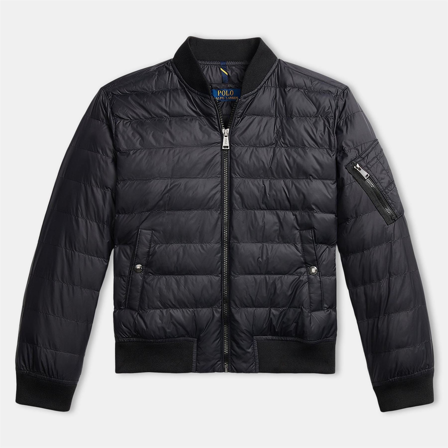 Polo Ralph Lauren Junior Parka Jacket Rib Crew Neck