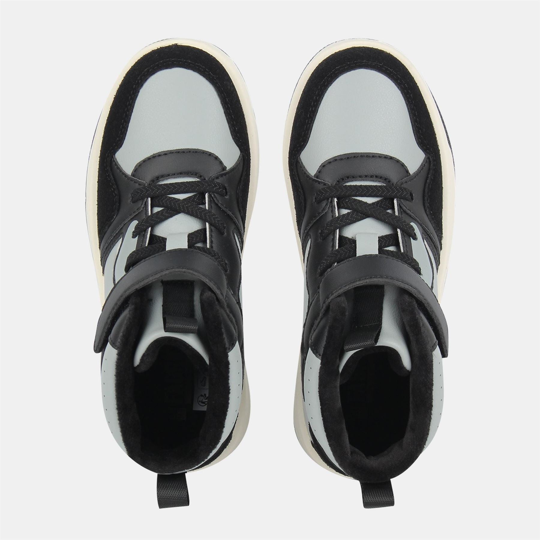 Fabric Bear Hi Top Teddy Bear Print Sneakers