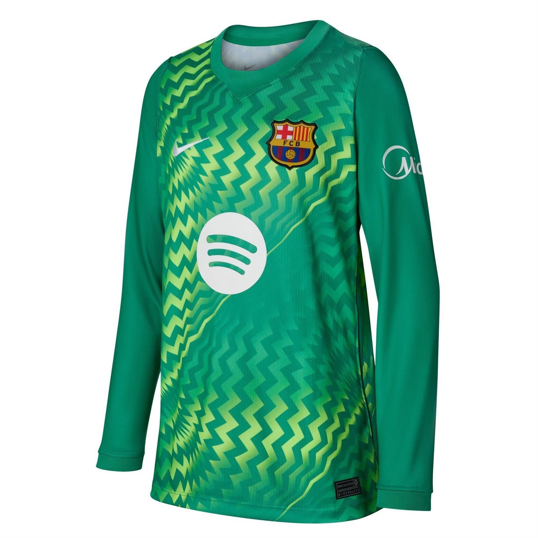 Nike Barcelona Home Goalkeeper Shirt 2026 27 Juniors