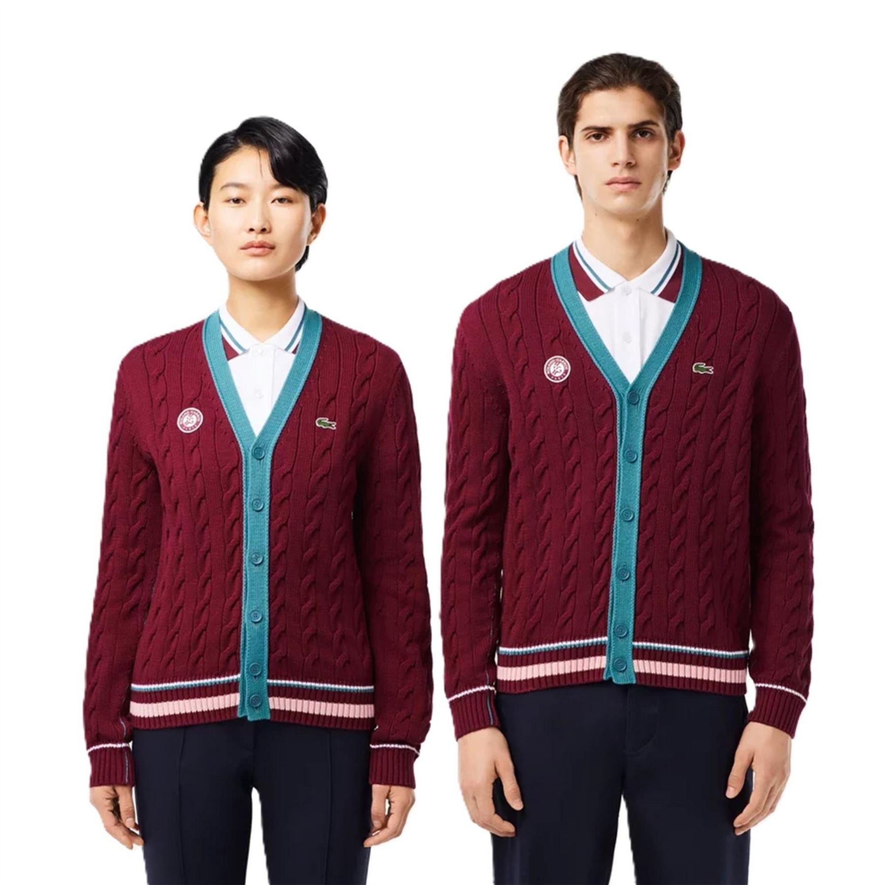 Lacoste V-Neck Regular Fit Long Sleeve Sweater
