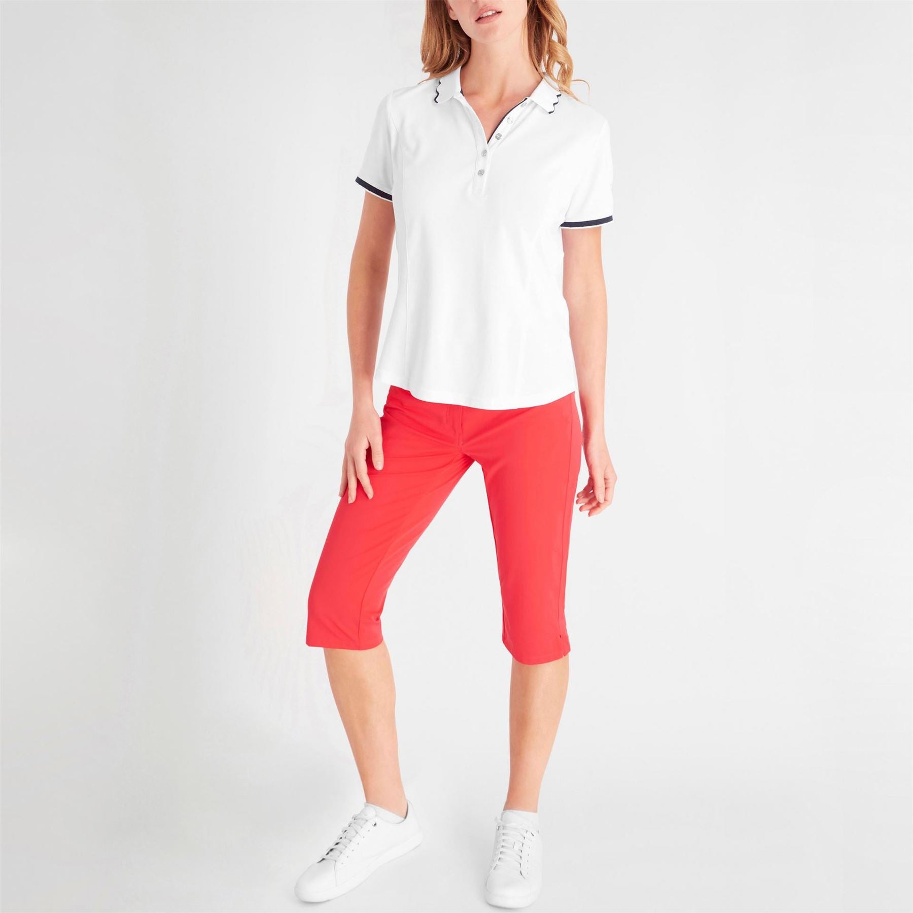 Calvin Klein Golf G Pdl Solid Patterned Slim Straight Pants