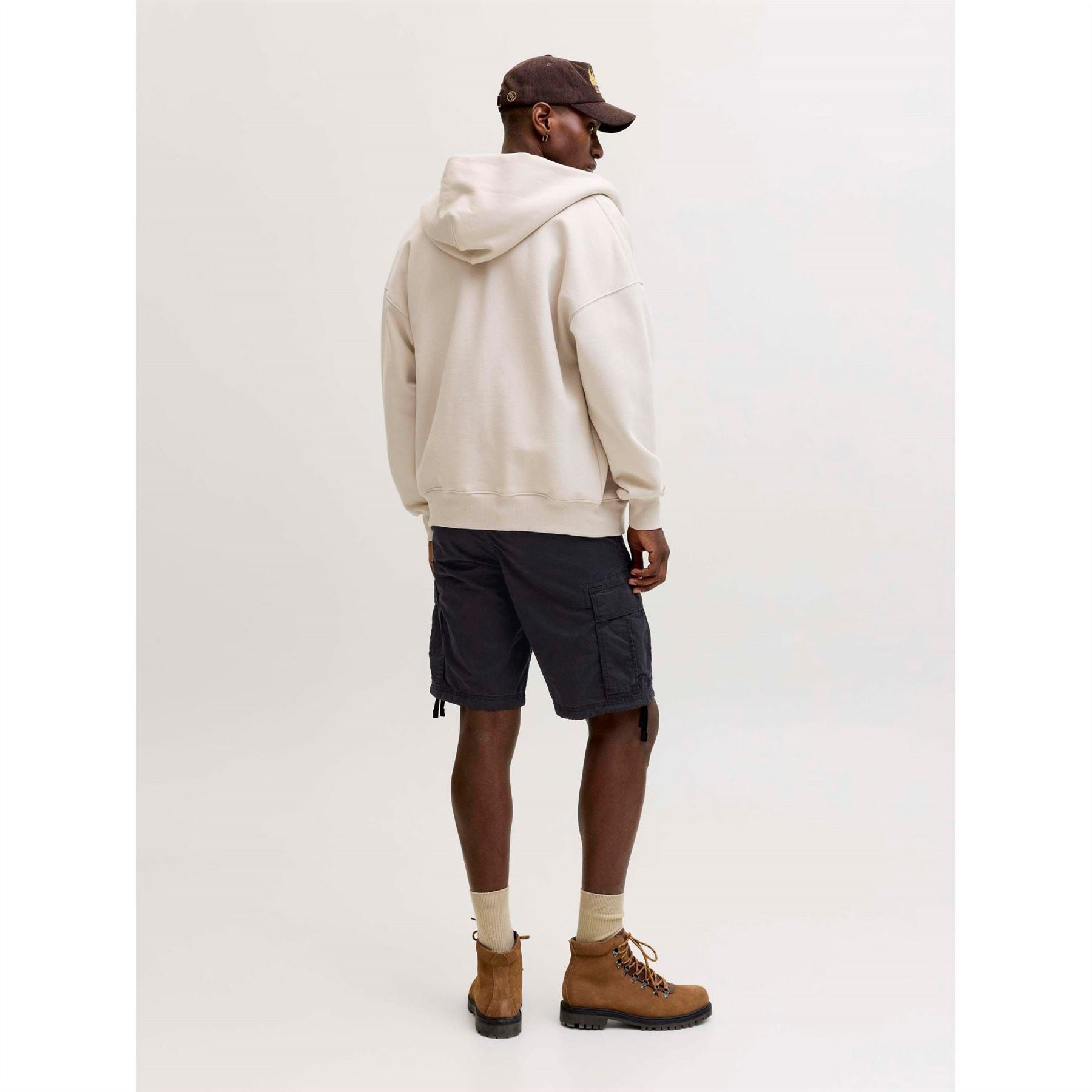 Jack and Jones Cole Frank Solid Cargo Shorts