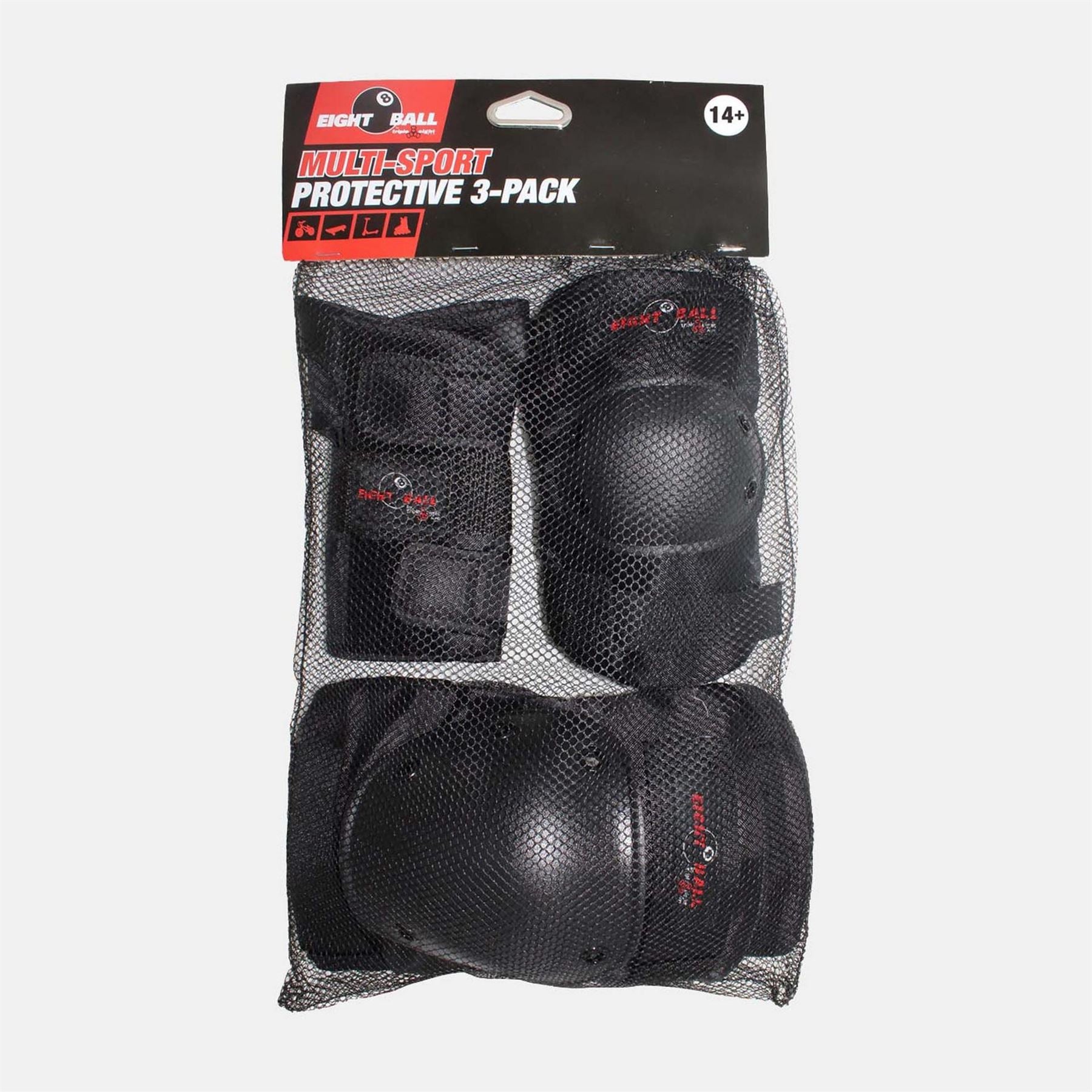 8Ball Ball 3 Pack Pad Set