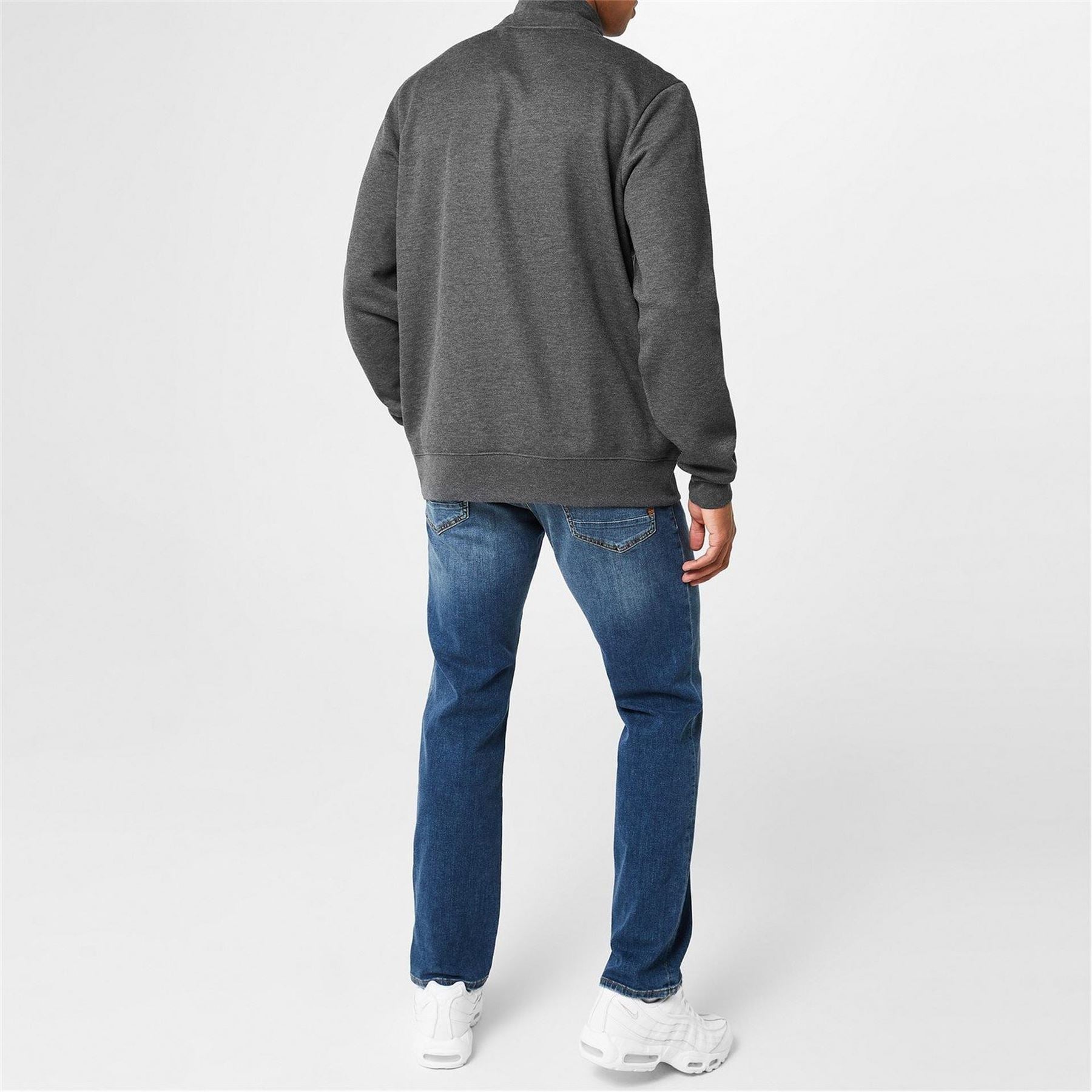 Slazenger Mens Quarter Zip Fleece Top