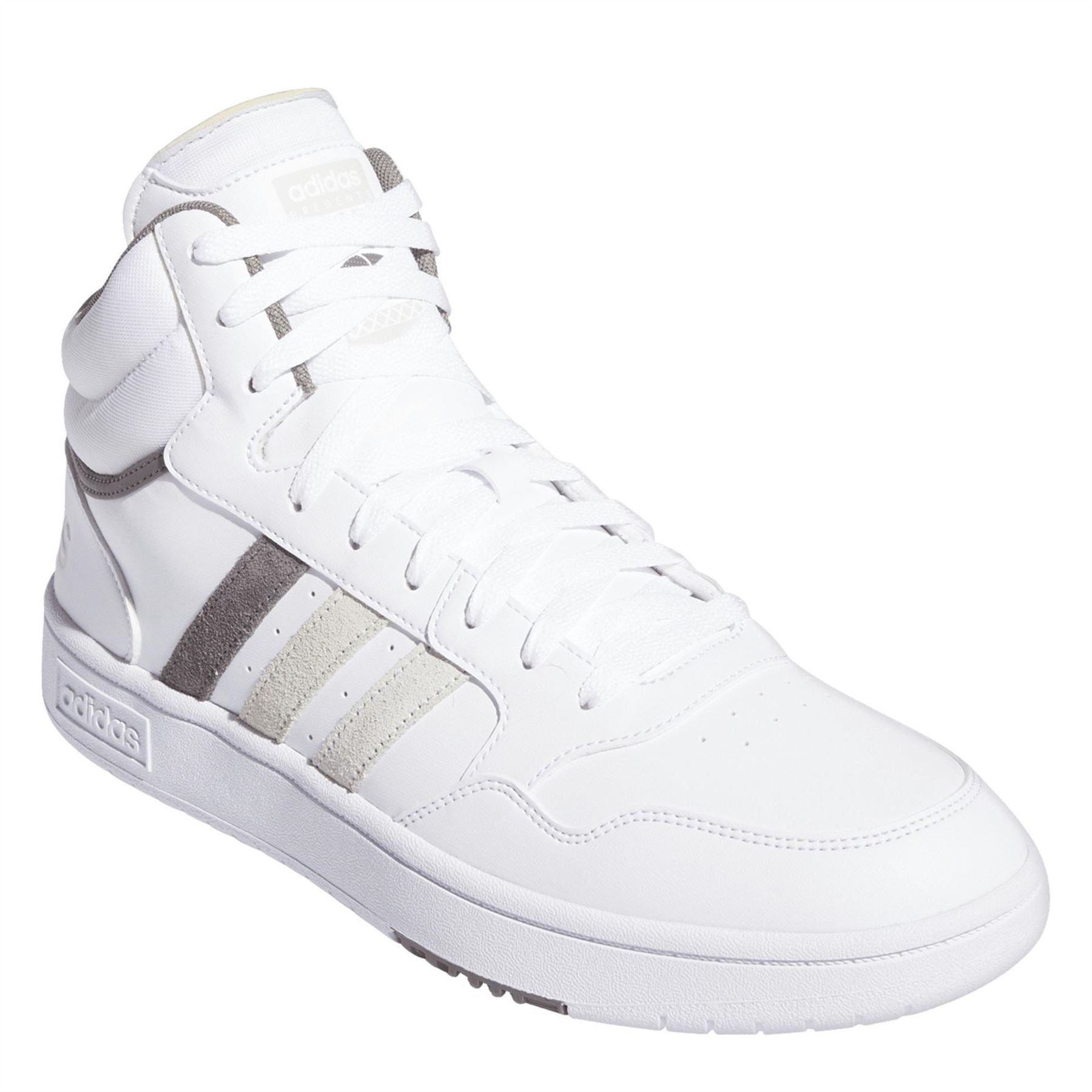 adidas Mens Hoops 3.0 Mid Wtr Basketball Trainers