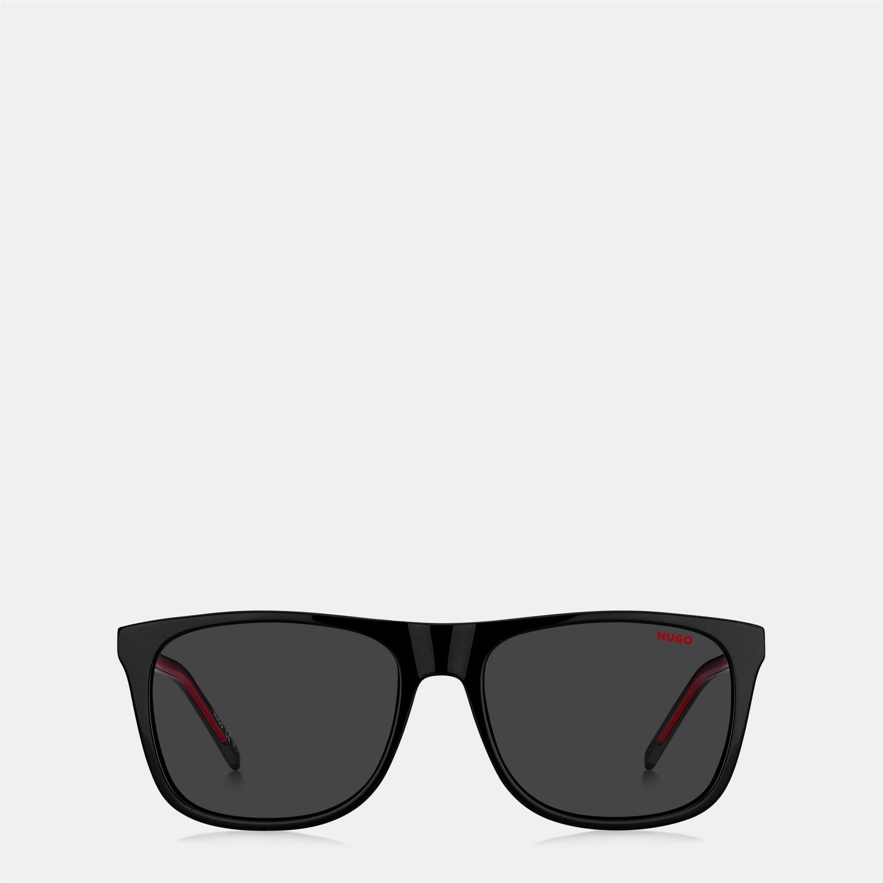 Hugo Logo Detailed Square Sunglasses
