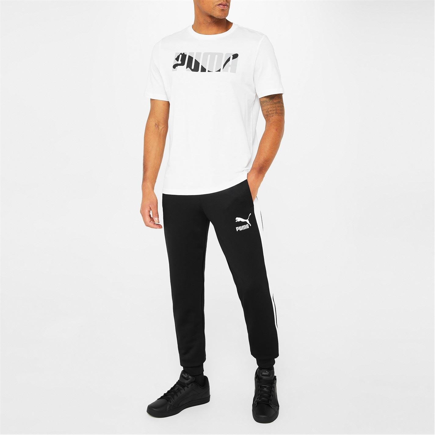 Puma Mens Smash Vulcan 3 Low Trainers