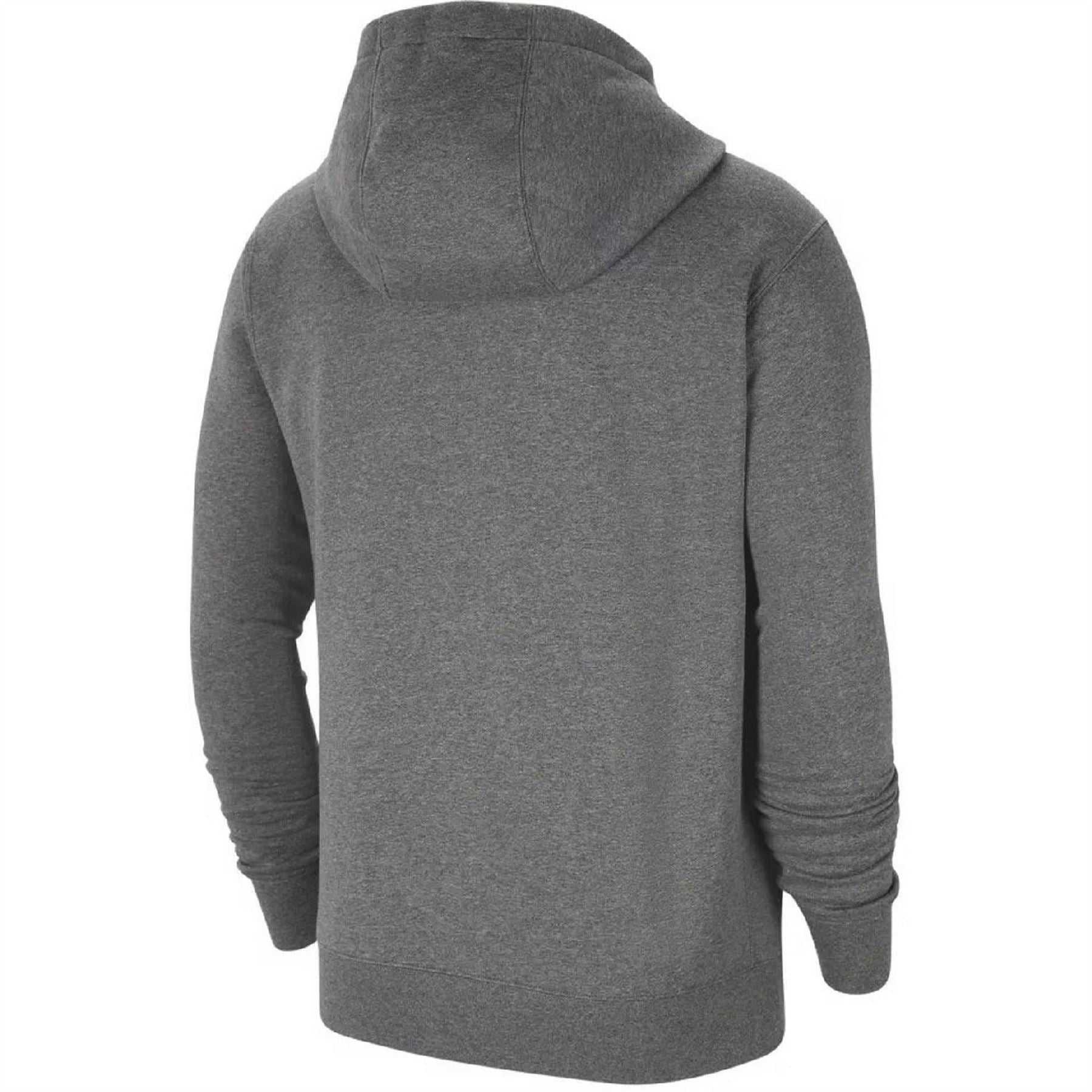 Nike Hooded Ribbed Cuff Solid Jacket with Front Zipper Pocket