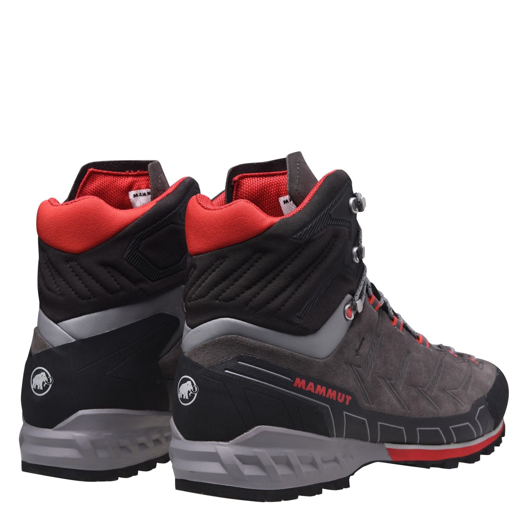 Mammut Waterproof Lace Up Leather Lined Trekking Boots