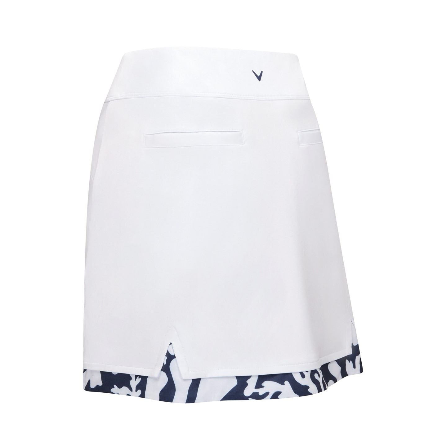 Callaway 17 Abstract Floral Patterned Mini Skort