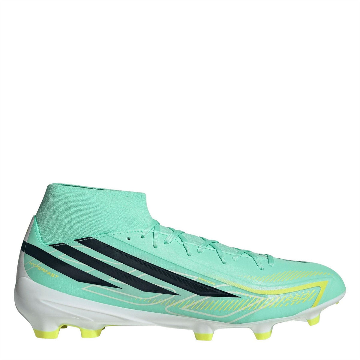 adidas Mens Hyperfast League Mid Firm Ground Football Boots