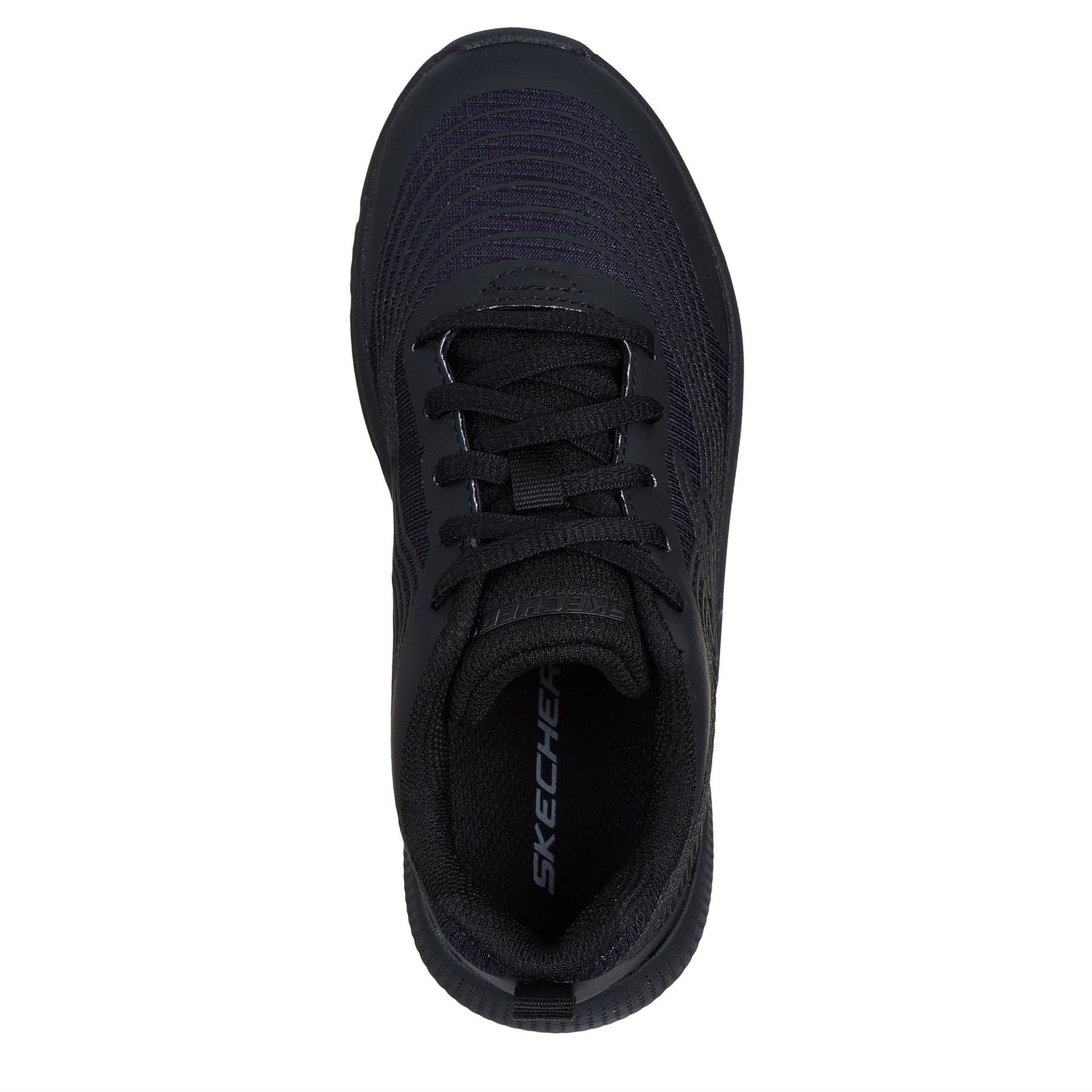 Skechers Lace Up Ombre Mesh Sneaker W 3d Pri Low Top Trainers Girls