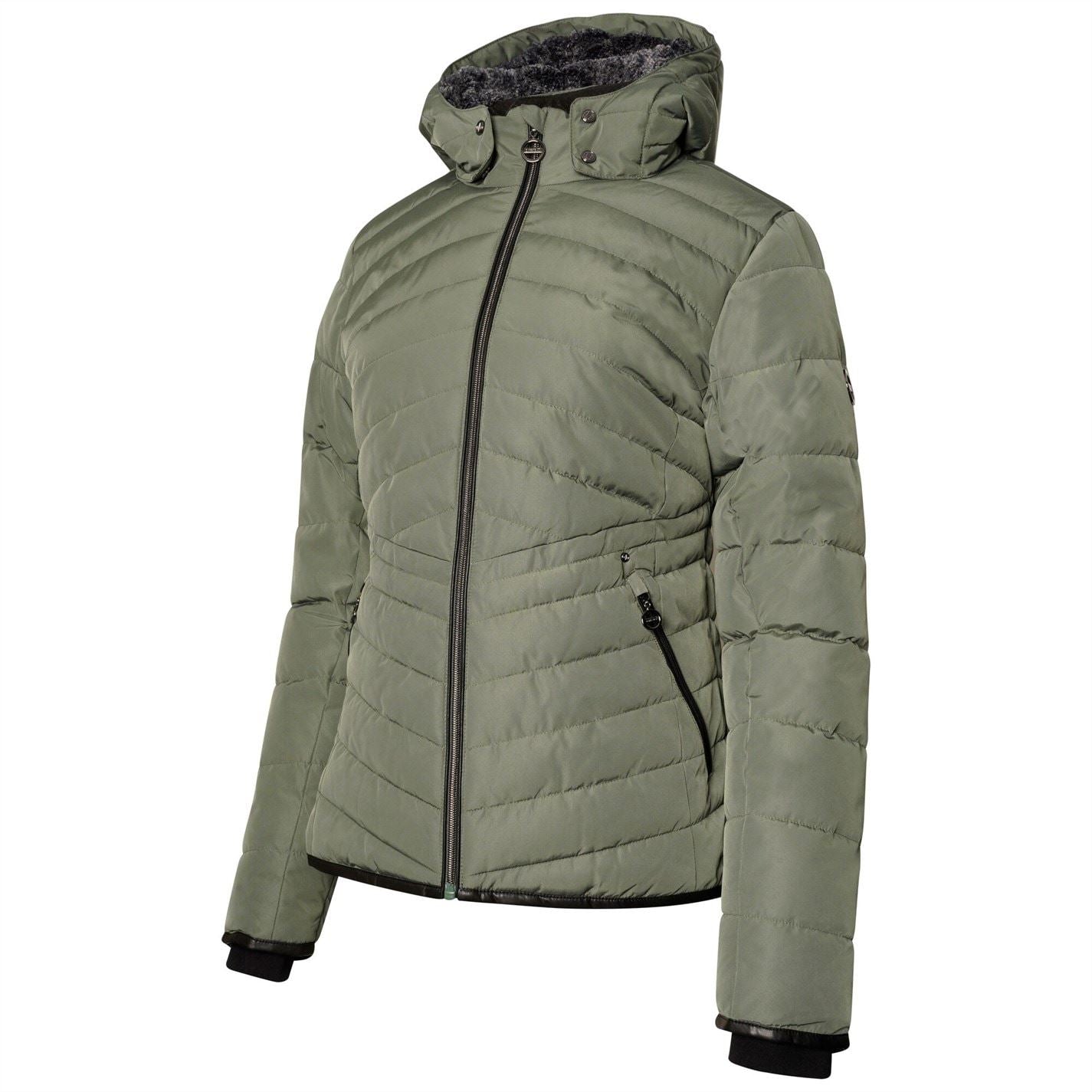 Dare 2b Hooded Relaxed Fit Puffer Jacket with Zipped Pocket