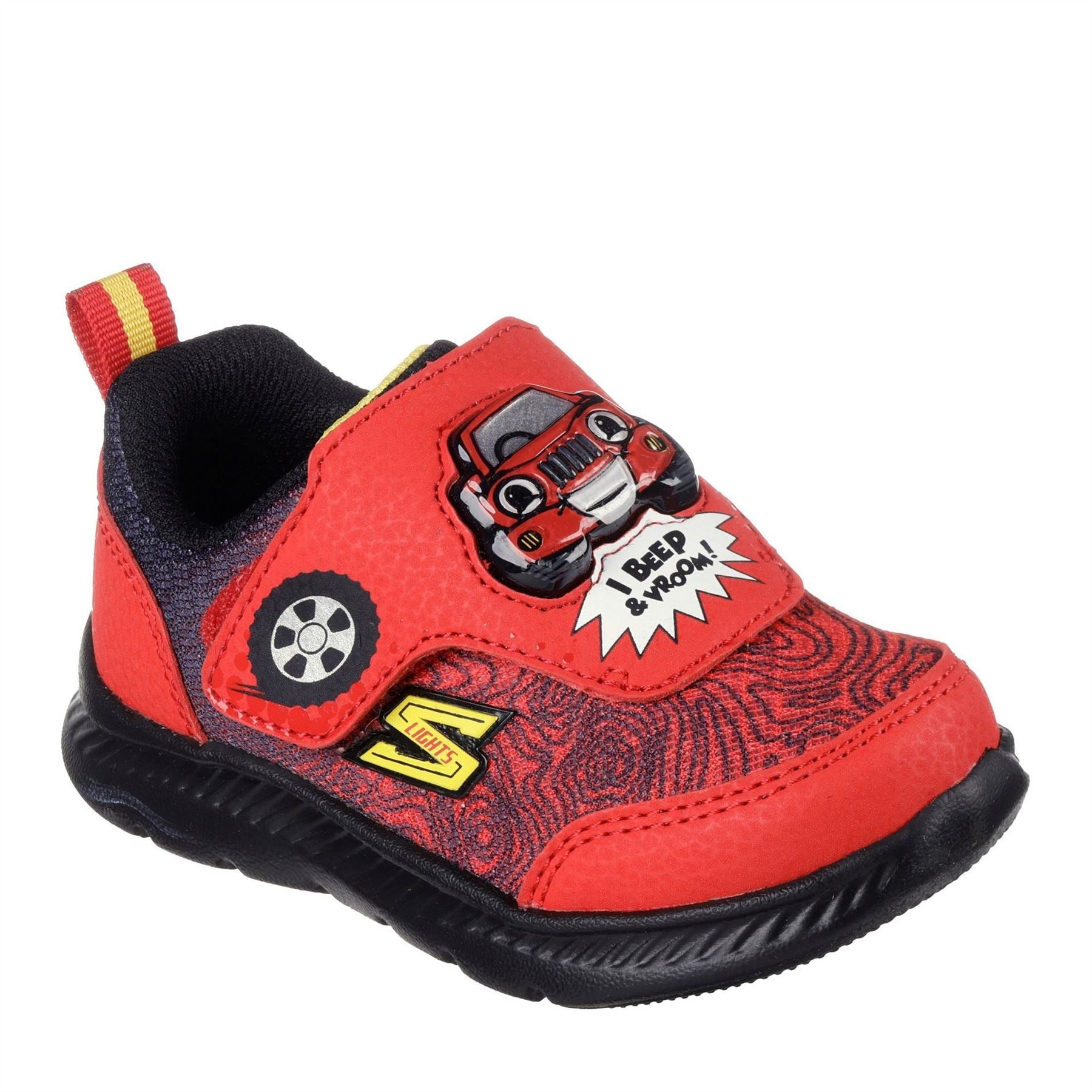 Skechers Flex 2.0 Sound Buddies Low Top Trainers Unisex Kids